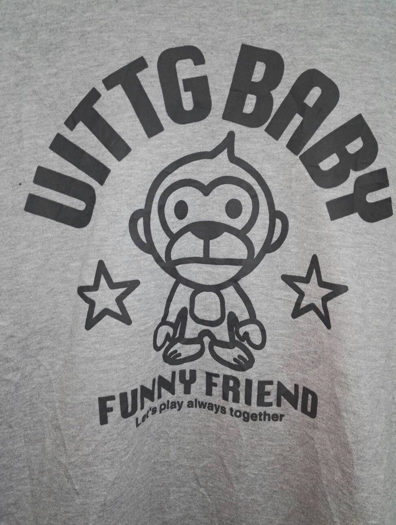 Japanese Brand Vintage Sweatshirt UITTG BABY Crewneck Size US S / EU 44-46 / 1 - 2 Thumbnail