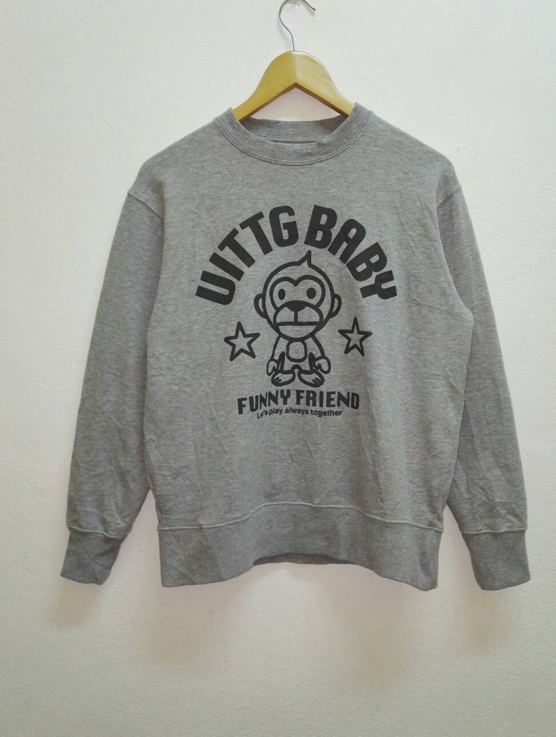 Vintage Sweatshirt UITTG BABY Crewneck