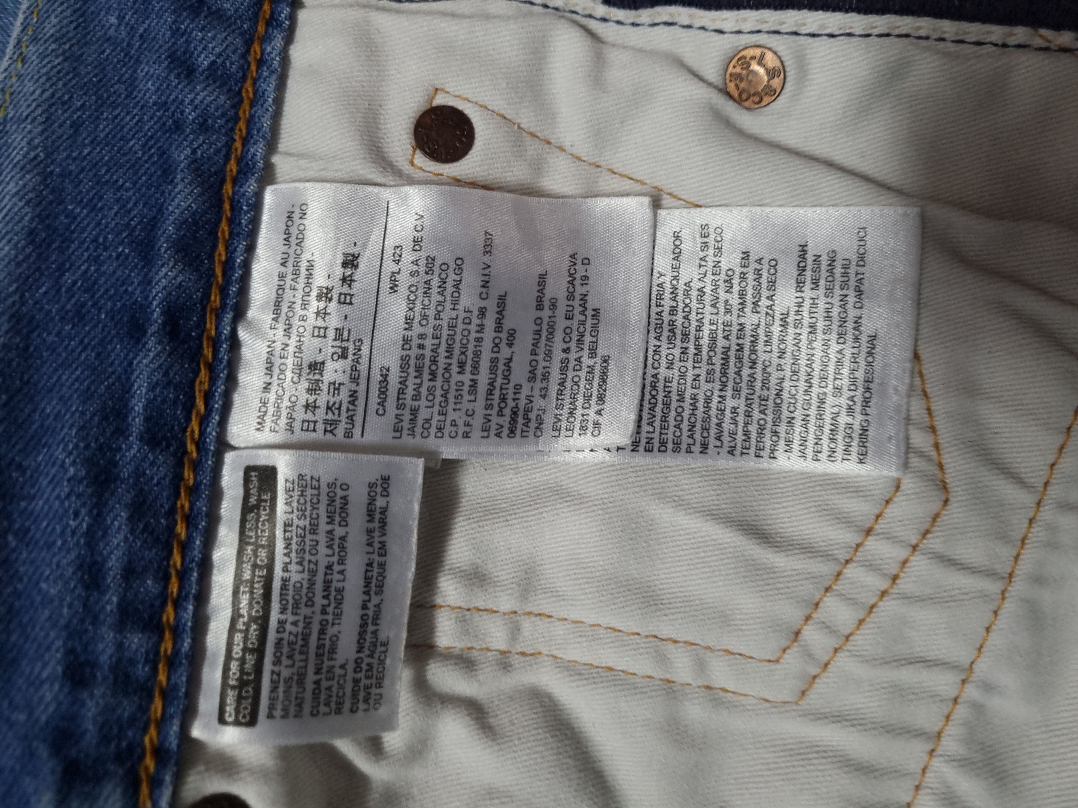 Levi's Levi's 501 CT Distressed x Streetwear Size US 34 / EU 50 - 14 Thumbnail
