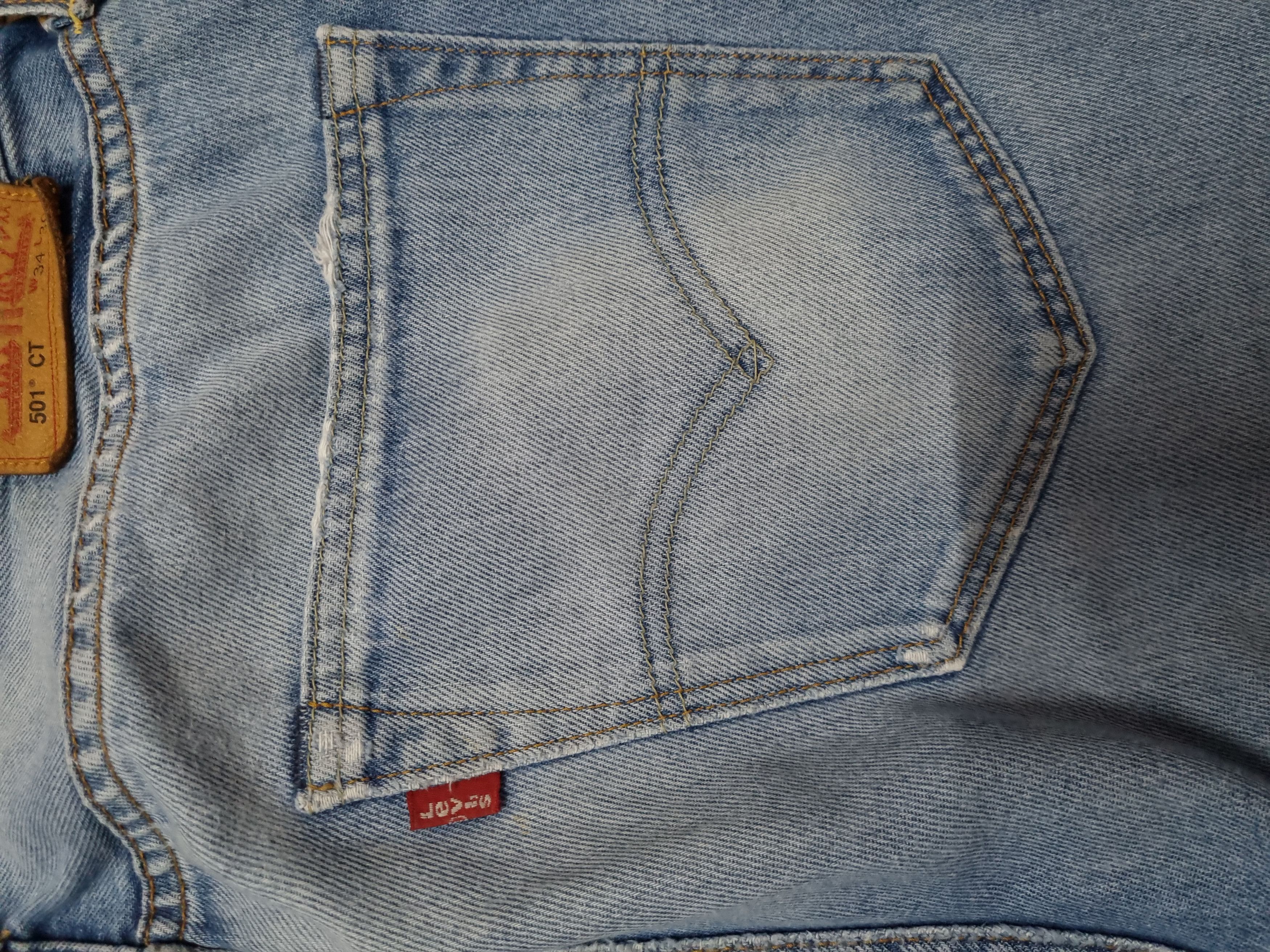Levi's Levi's 501 CT Distressed x Streetwear Size US 34 / EU 50 - 9 Thumbnail