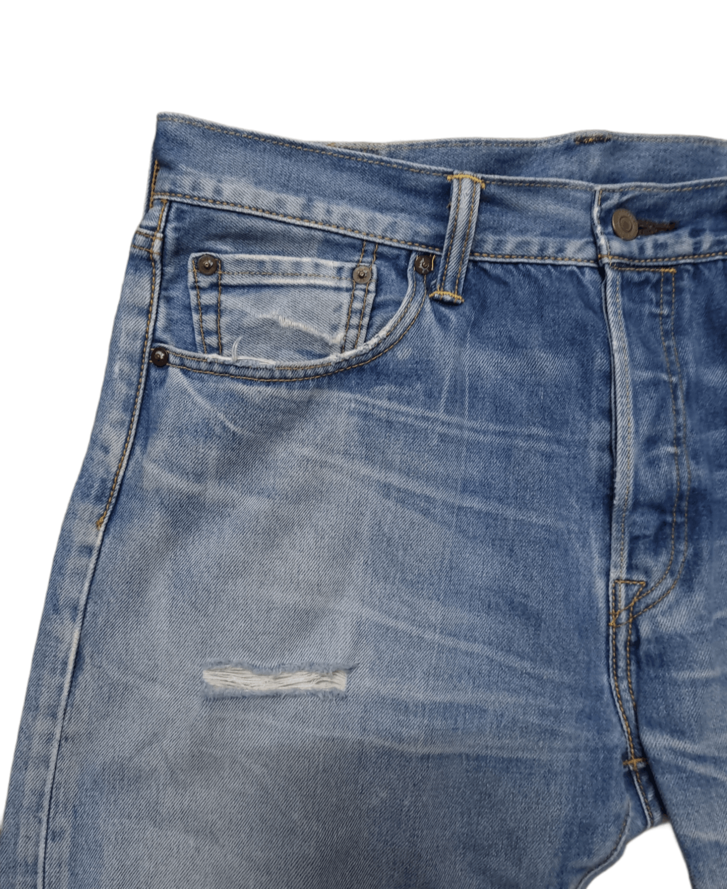 Levi's Levi's 501 CT Distressed x Streetwear Size US 34 / EU 50 - 7 Thumbnail