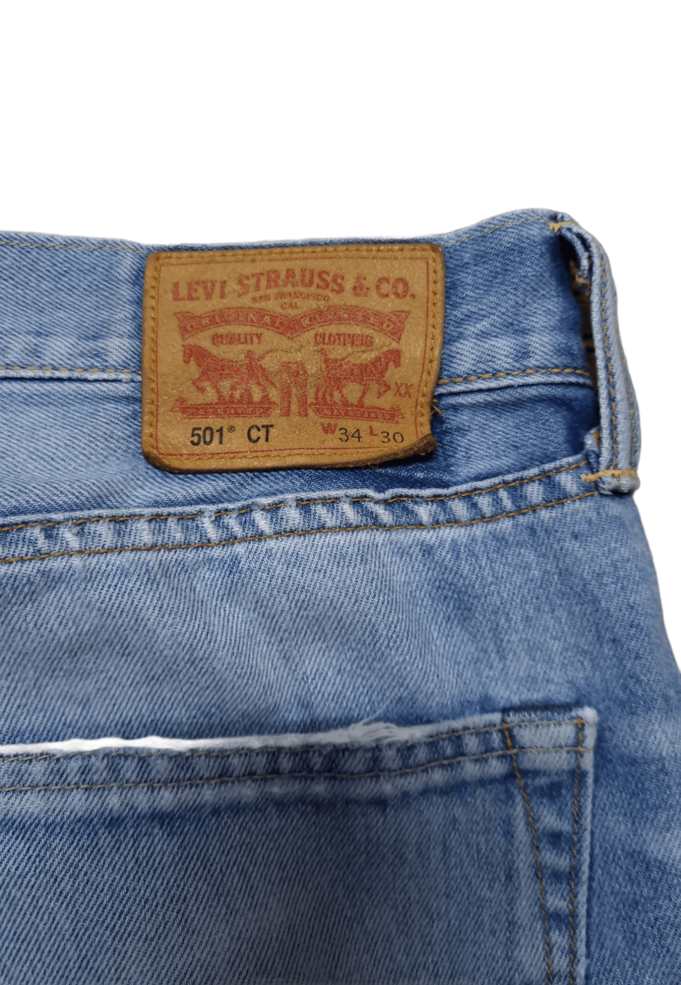 Levi's Levi's 501 CT Distressed x Streetwear Size US 34 / EU 50 - 5 Thumbnail