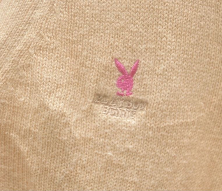 Japanese Brand × Playboy × Vintage Vintage Playboy Cardigan Knitwear Travis Scott Style 001 Size US M / EU 48-50 / 2 - 4 Thumbnail