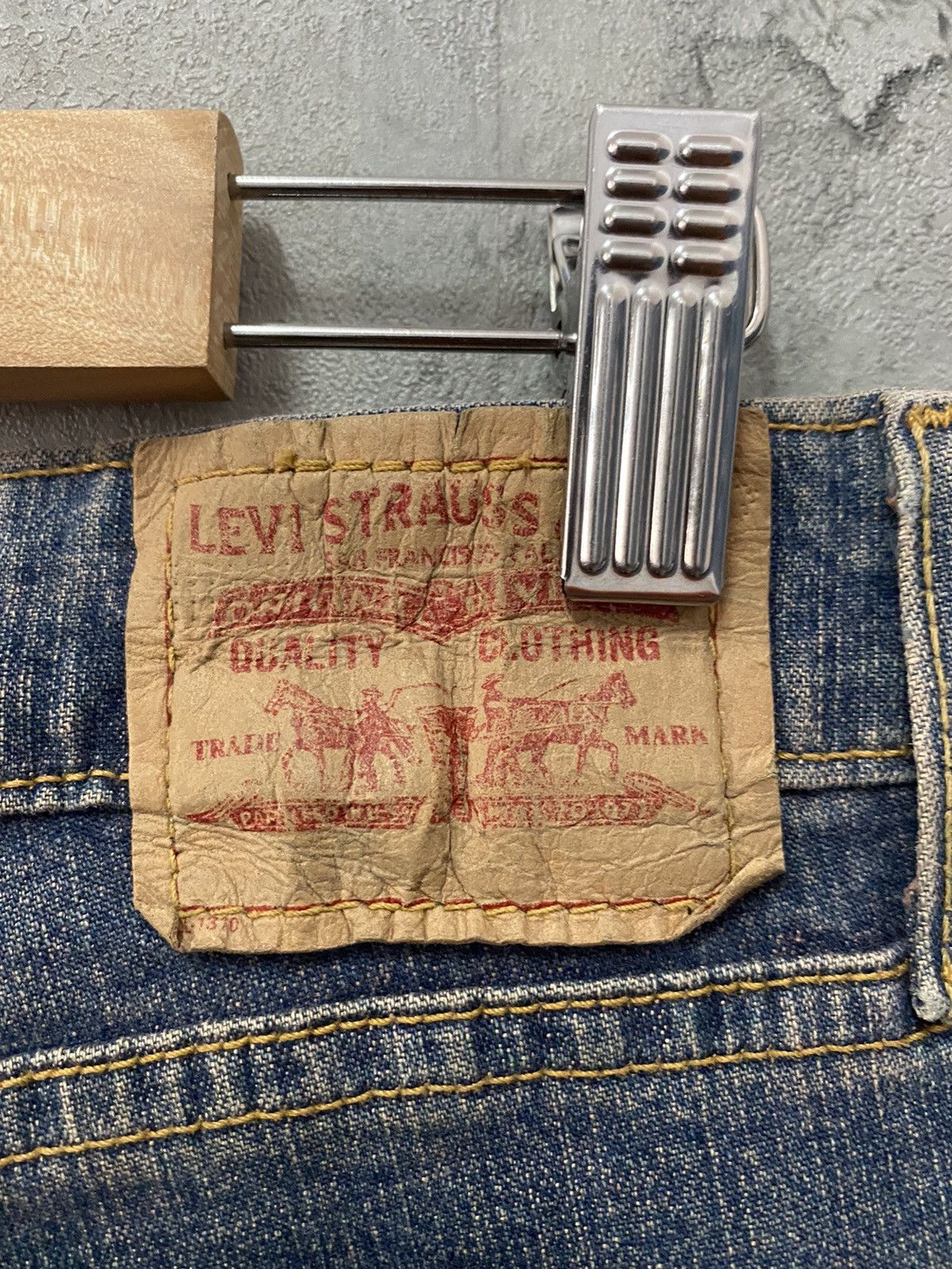 Levi's × Vintage Vintage Levis 518 Superlow Boot Cut Flared Denim Pants Size US 30 / EU 46 - 11 Thumbnail