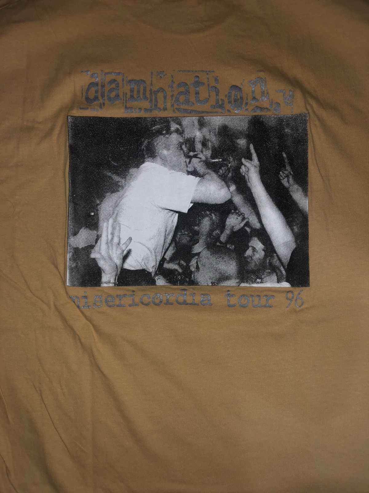 Band Tees × Vintage Vintage Damnation AD 1996 Misericordia Tour Hardcore T-Shirt Size US XL / EU 56 / 4 - 5 Thumbnail