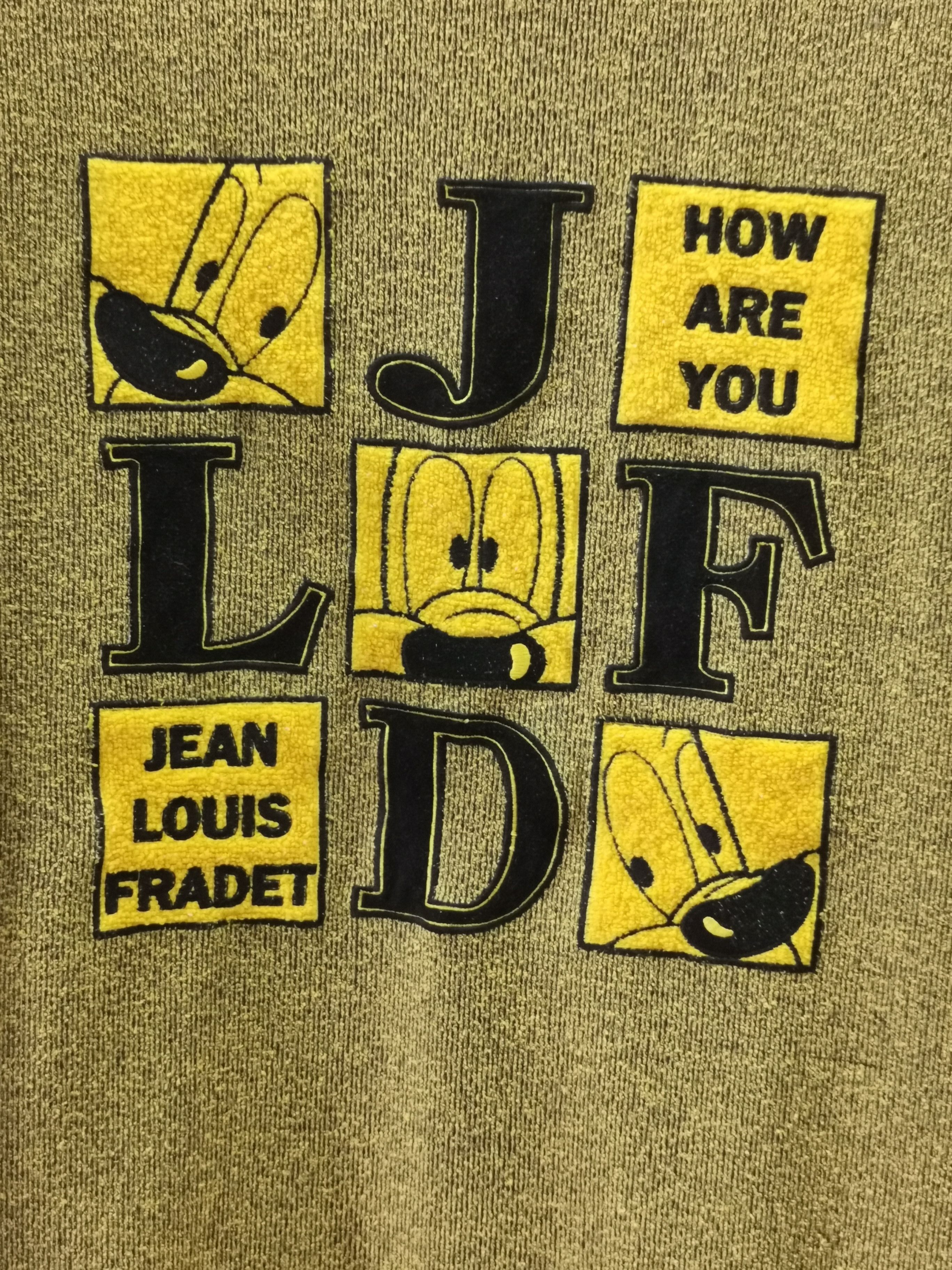 Designer Jean Louise Fradet Tshirt x Designer Size US L / EU 52-54 / 3 - 3 Thumbnail
