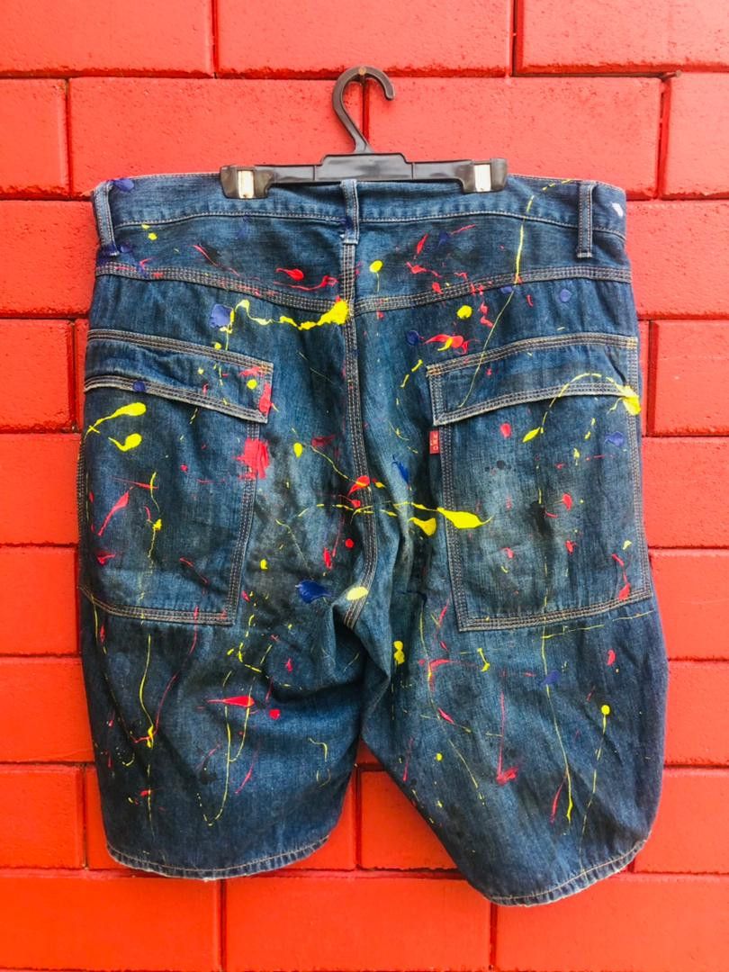 Japanese Brand × Vintage Vintage Politicion Dictator Designer Fashion Style Short Size US 35 - 5 Thumbnail