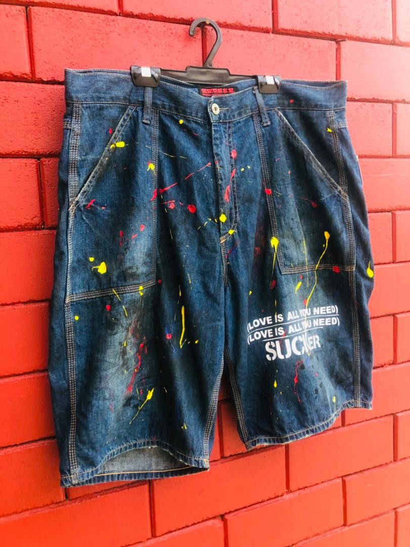 Japanese Brand × Vintage Vintage Politicion Dictator Designer Fashion Style Short Size US 35 - 2 Thumbnail