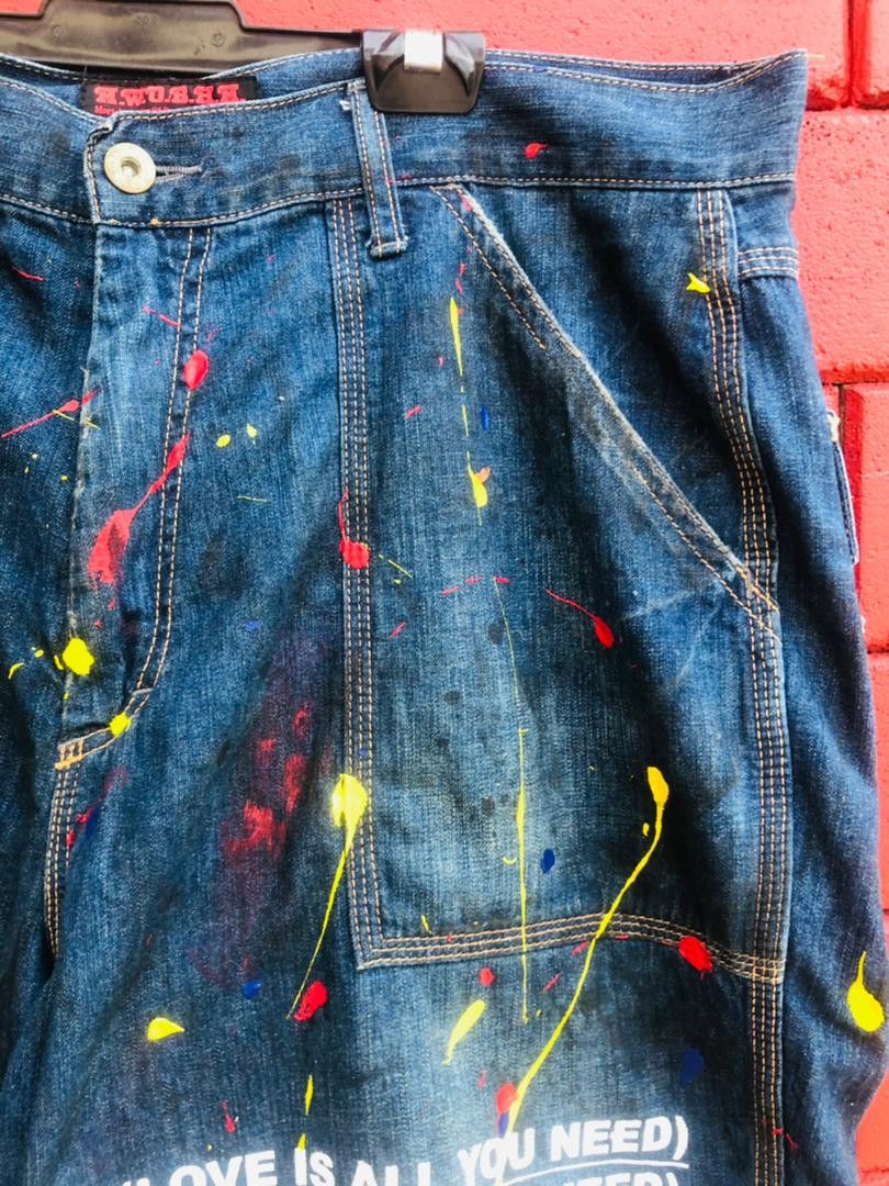 Japanese Brand × Vintage Vintage Politicion Dictator Designer Fashion Style Short Size US 35 - 7 Thumbnail