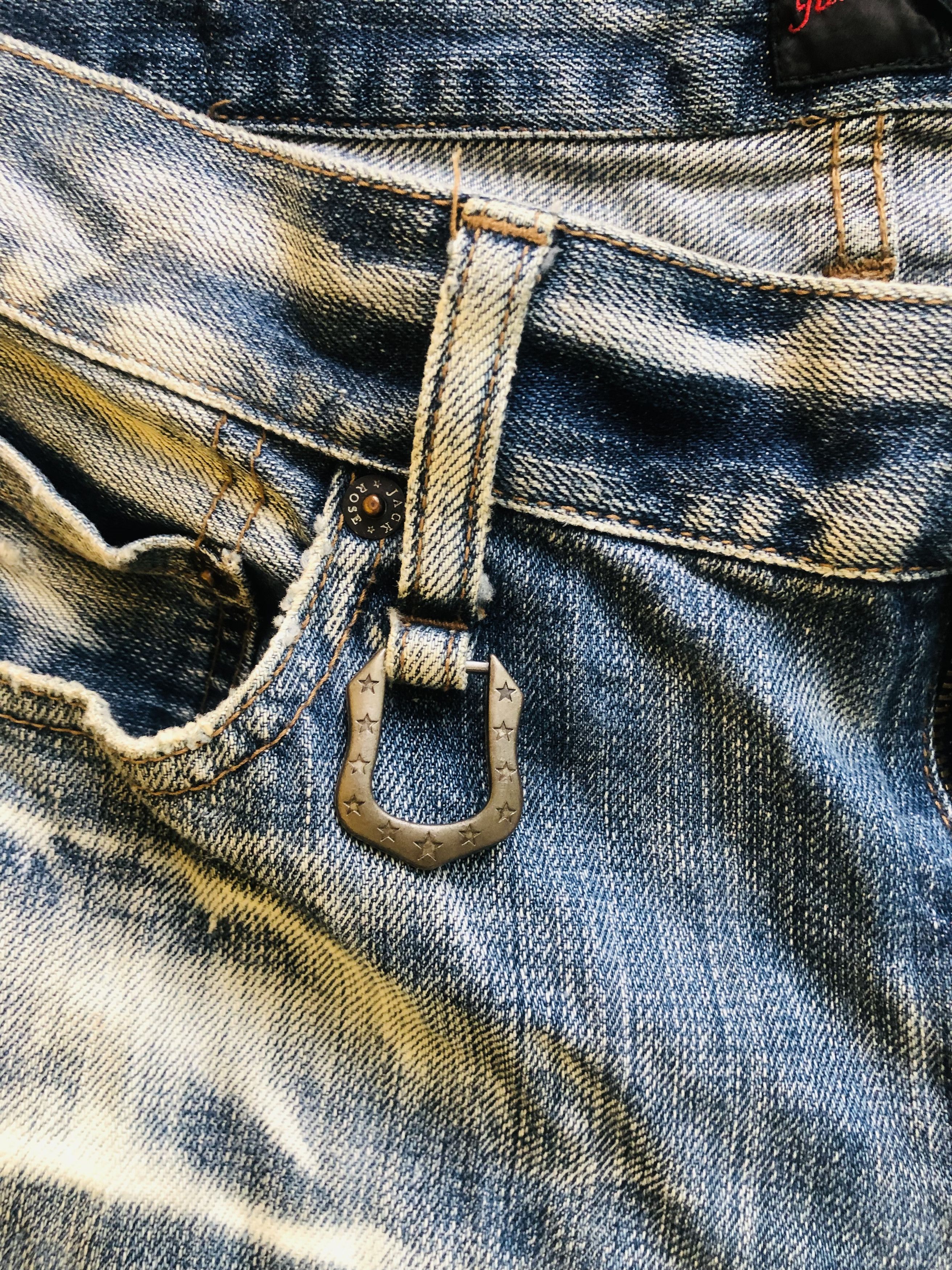 Japanese Brand × Vintage Vintage Jackrose Distressed Designed Fashion Style Size US 33 - 6 Thumbnail