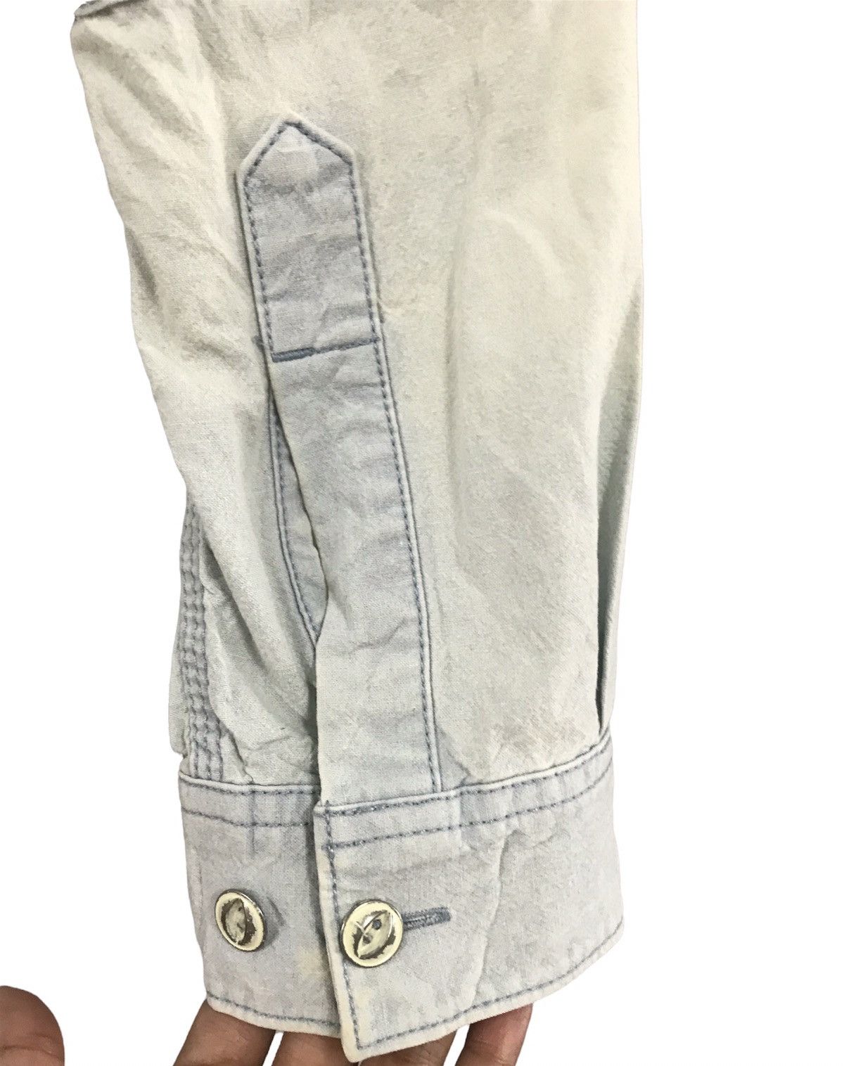Avirex × Naval Clothing Factory Avirex Blue Jean Flannel Shirt Button Up Size US M / EU 48-50 / 2 - 7 Thumbnail