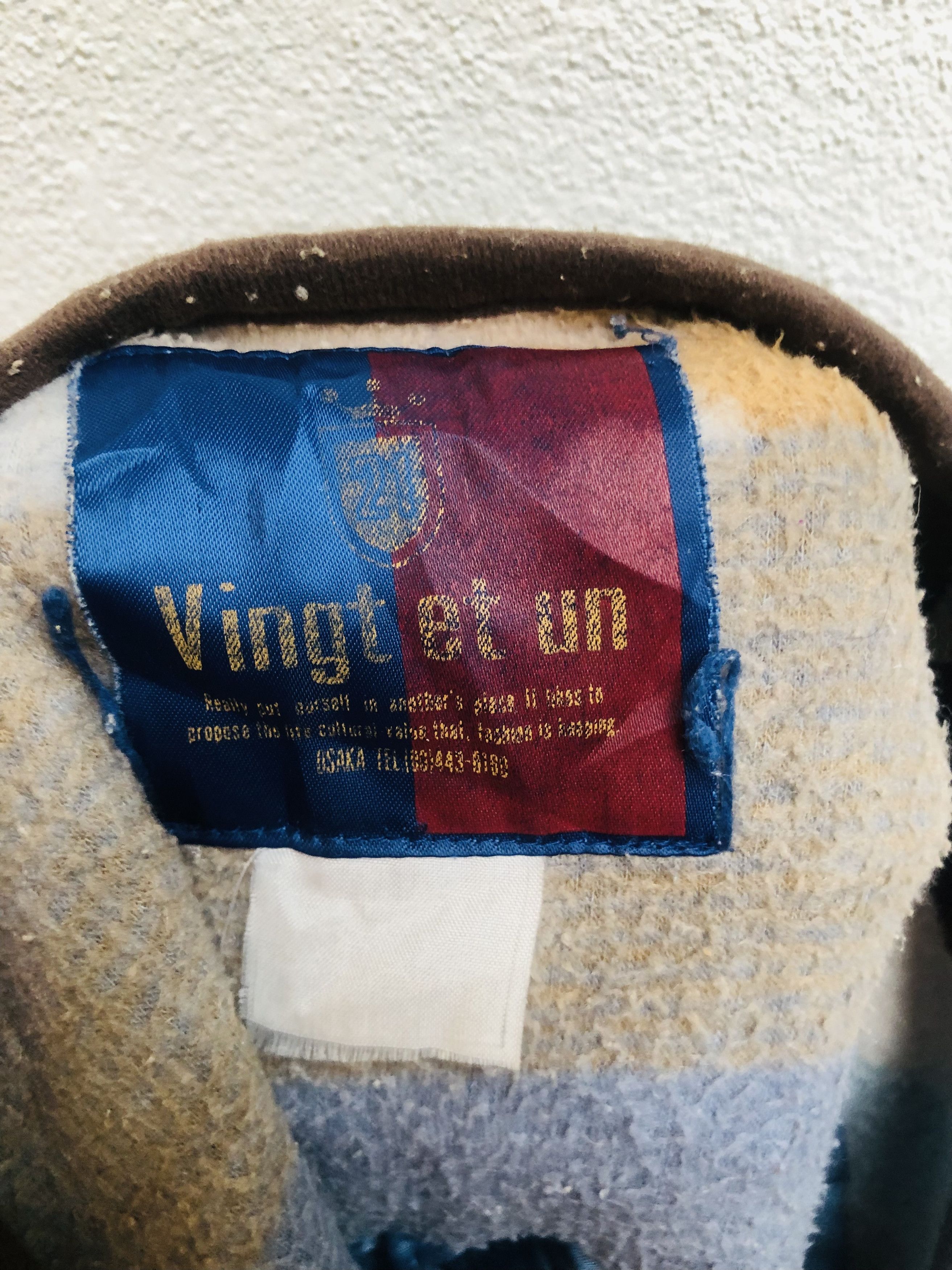 Japanese Brand × Vintage Vintage Vingt Et Un Japanese Designer Fashion Style Jacket Size US L / EU 52-54 / 3 - 8 Thumbnail