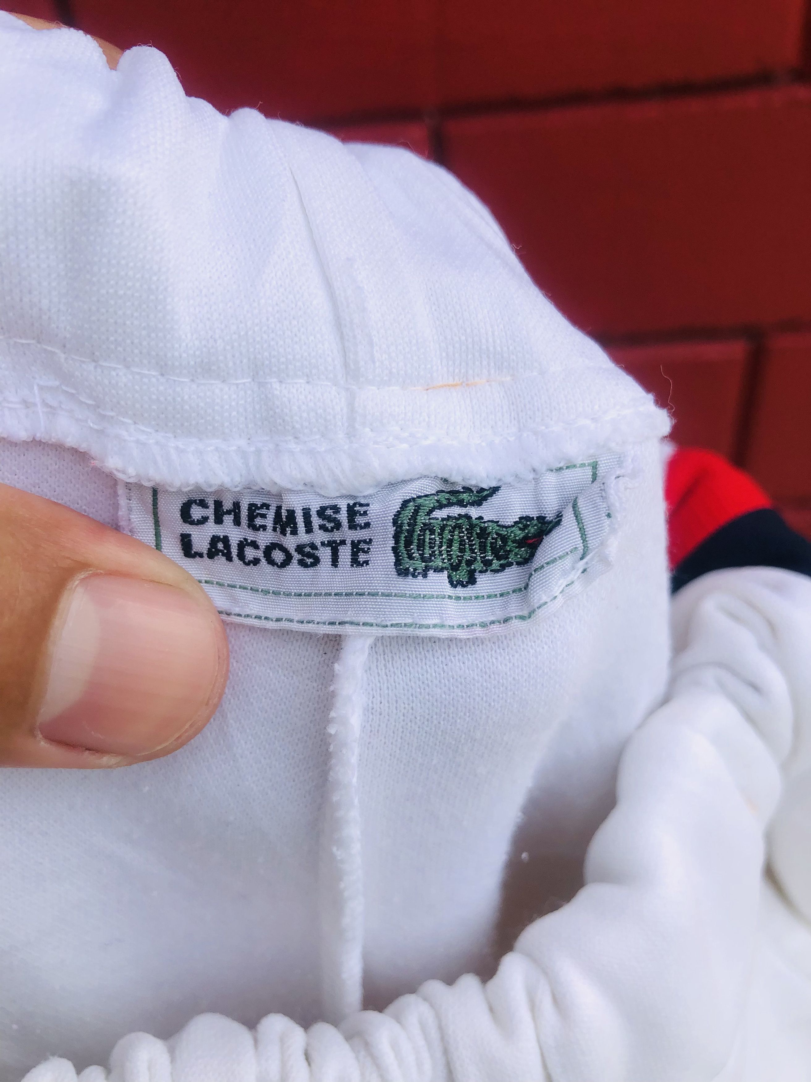 Japanese Brand × Lacoste × Vintage Vintage chemeste Lacoste Designed Fashion Style Size US 28 / EU 44 - 8 Thumbnail