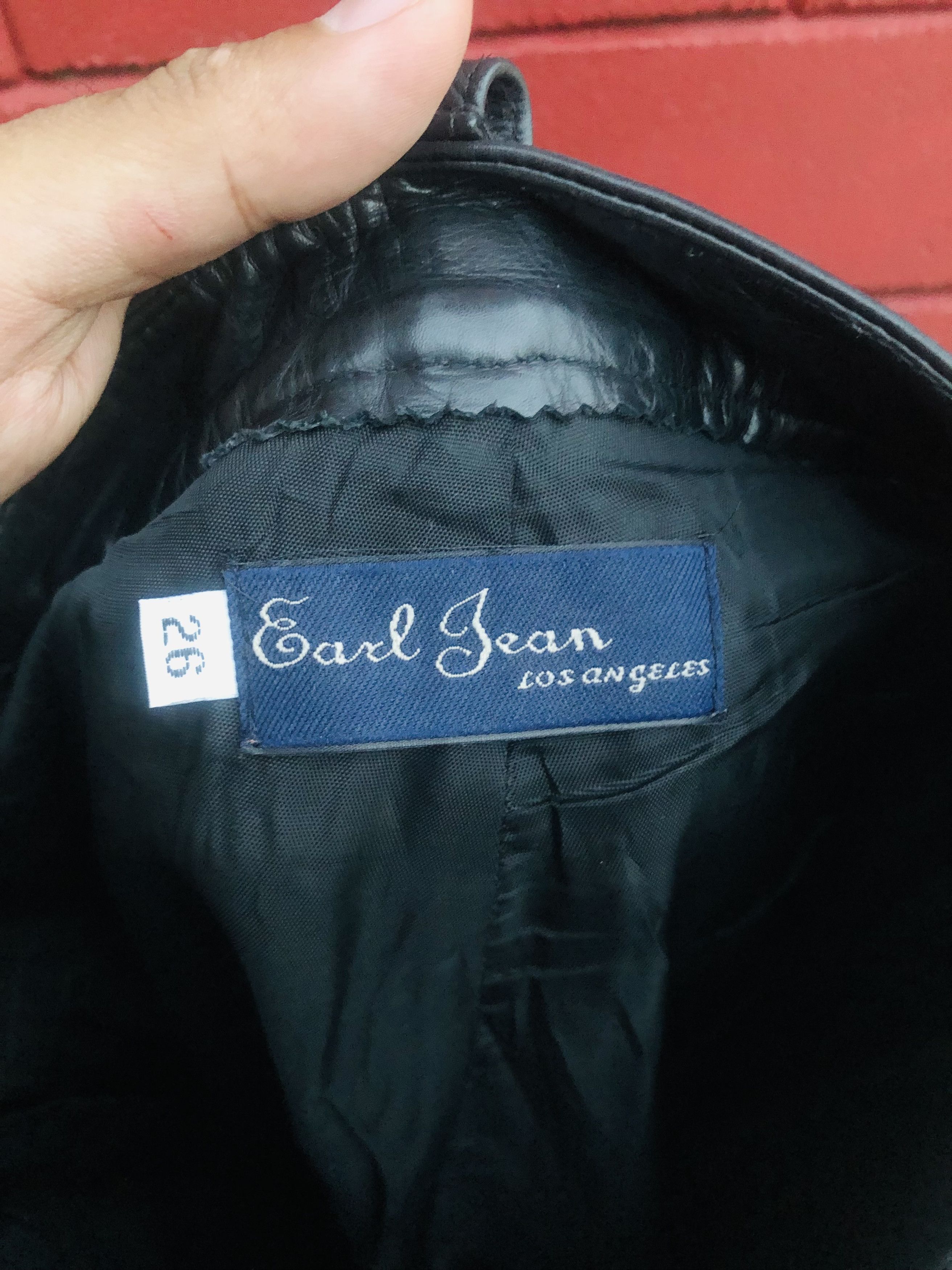 Japanese Brand × Vintage Vintage Earl Leather Pant Designed Fashion Style Size US 27 - 8 Thumbnail