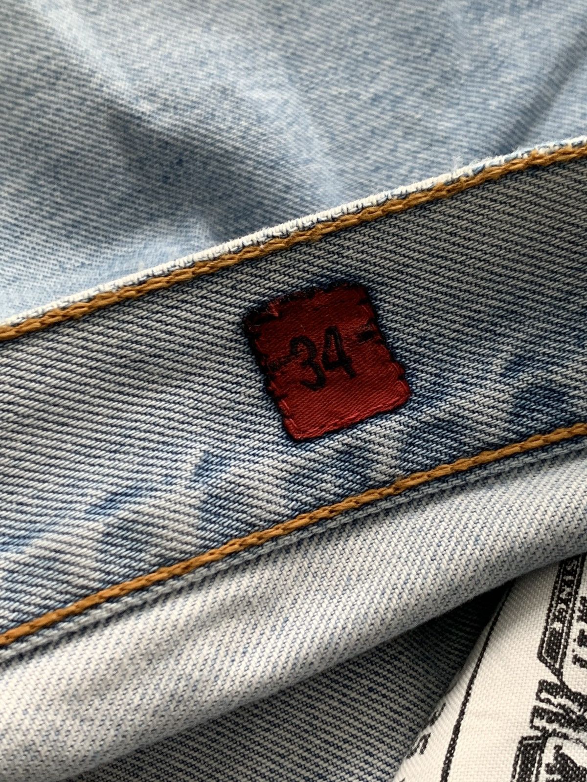 Levi's Vintage Levis 504 Distressed Denim Jeans Size US 34 / EU 50 - 8 Thumbnail