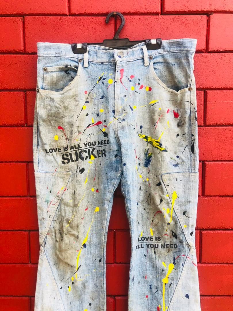 Japanese Brand × Vintage Vintage Defender Distressed Japanese Designer Fashion Style Size US 32 / EU 48 - 3 Thumbnail