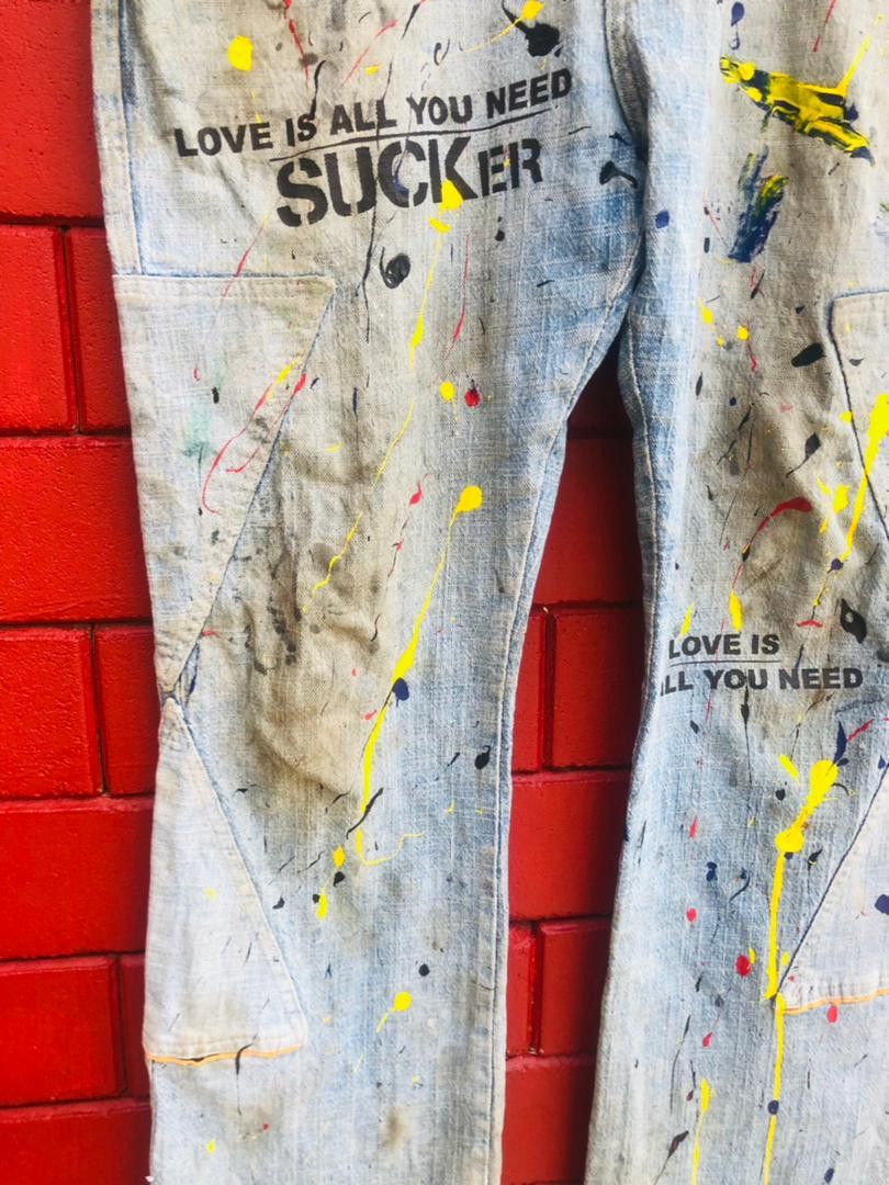 Japanese Brand × Vintage Vintage Defender Distressed Japanese Designer Fashion Style Size US 32 / EU 48 - 6 Thumbnail