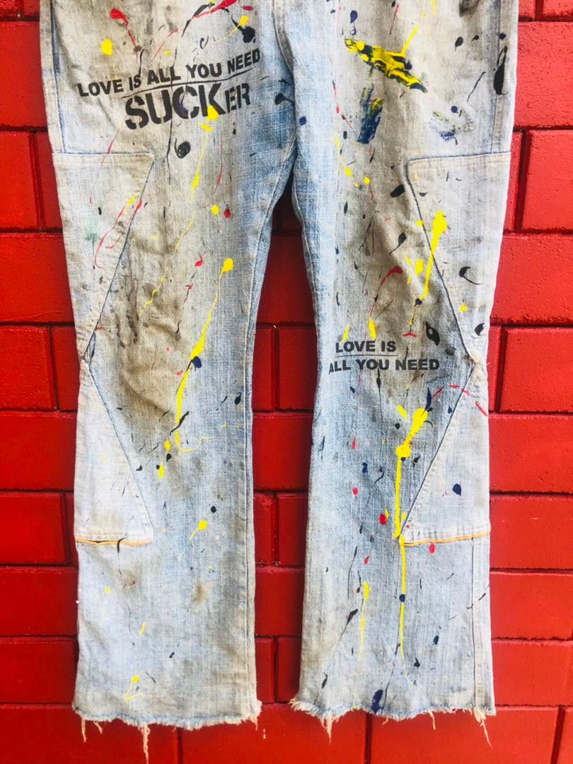 Japanese Brand × Vintage Vintage Defender Distressed Japanese Designer Fashion Style Size US 32 / EU 48 - 4 Thumbnail