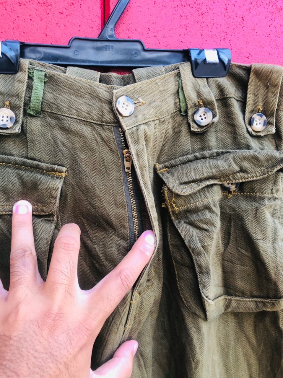 Japanese Brand × Vintage Vintage Urban Now Pocket Military Designer Fashion Style Size US 31 - 5 Thumbnail