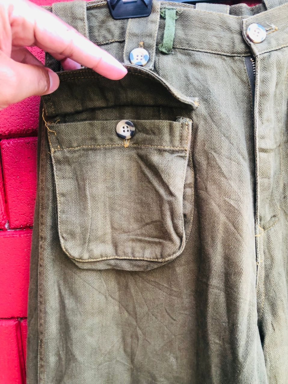 Japanese Brand × Vintage Vintage Urban Now Pocket Military Designer Fashion Style Size US 31 - 6 Thumbnail