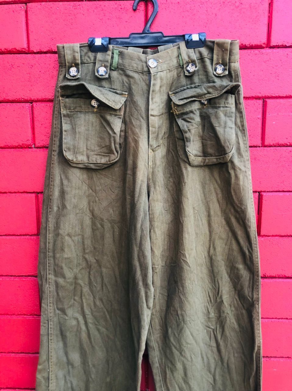 Japanese Brand × Vintage Vintage Urban Now Pocket Military Designer Fashion Style Size US 31 - 3 Thumbnail