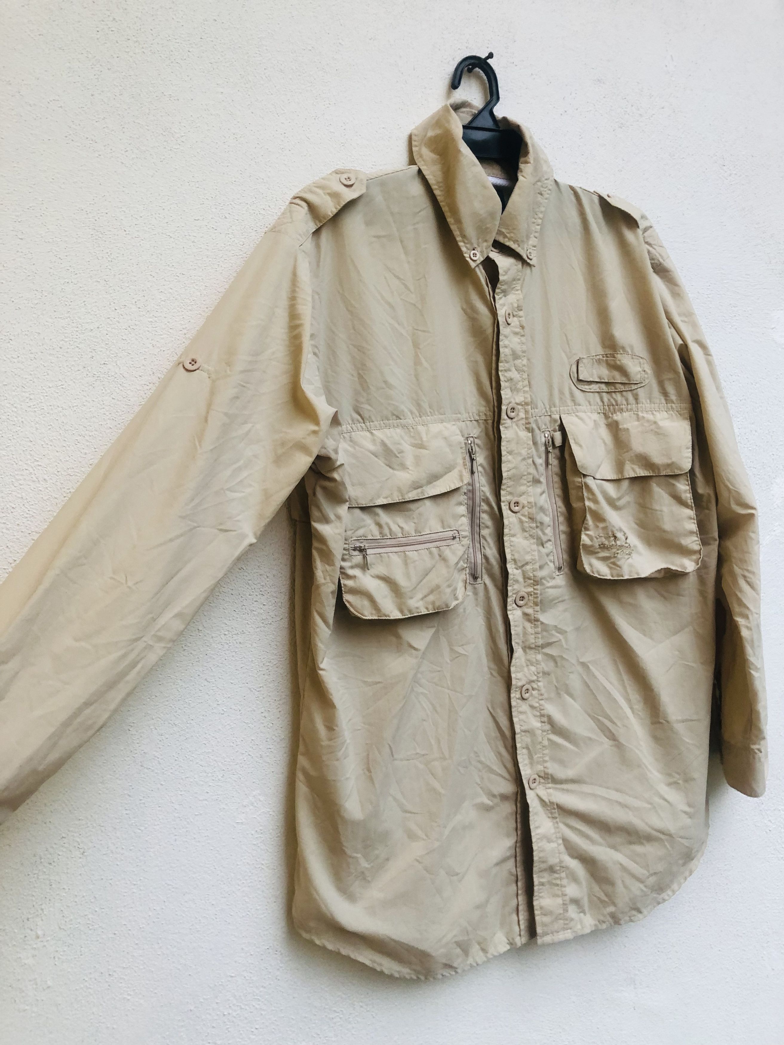 Cabelas × Japanese Brand × Vintage Cabelas Fishing Big Pocket Designer Fashion Style Size US L / EU 52-54 / 3 - 3 Thumbnail