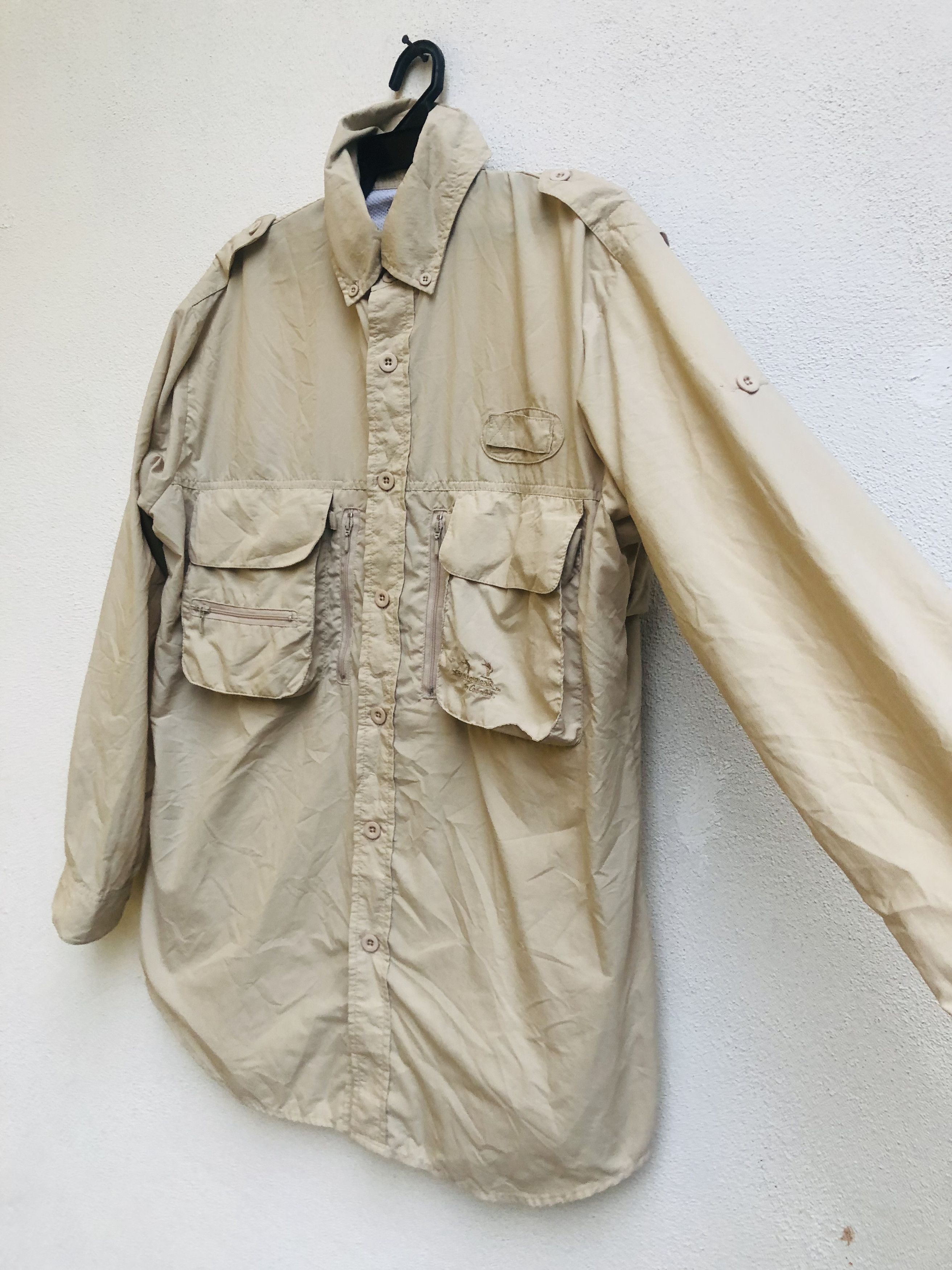Cabelas × Japanese Brand × Vintage Cabelas Fishing Big Pocket Designer Fashion Style Size US L / EU 52-54 / 3 - 4 Thumbnail
