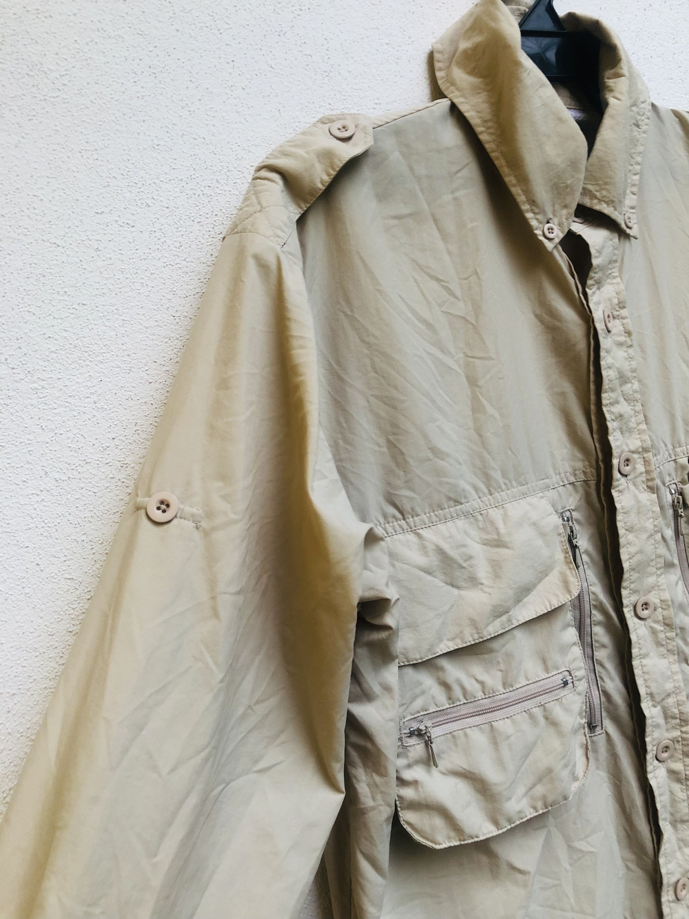 Cabelas × Japanese Brand × Vintage Cabelas Fishing Big Pocket Designer Fashion Style Size US L / EU 52-54 / 3 - 7 Thumbnail