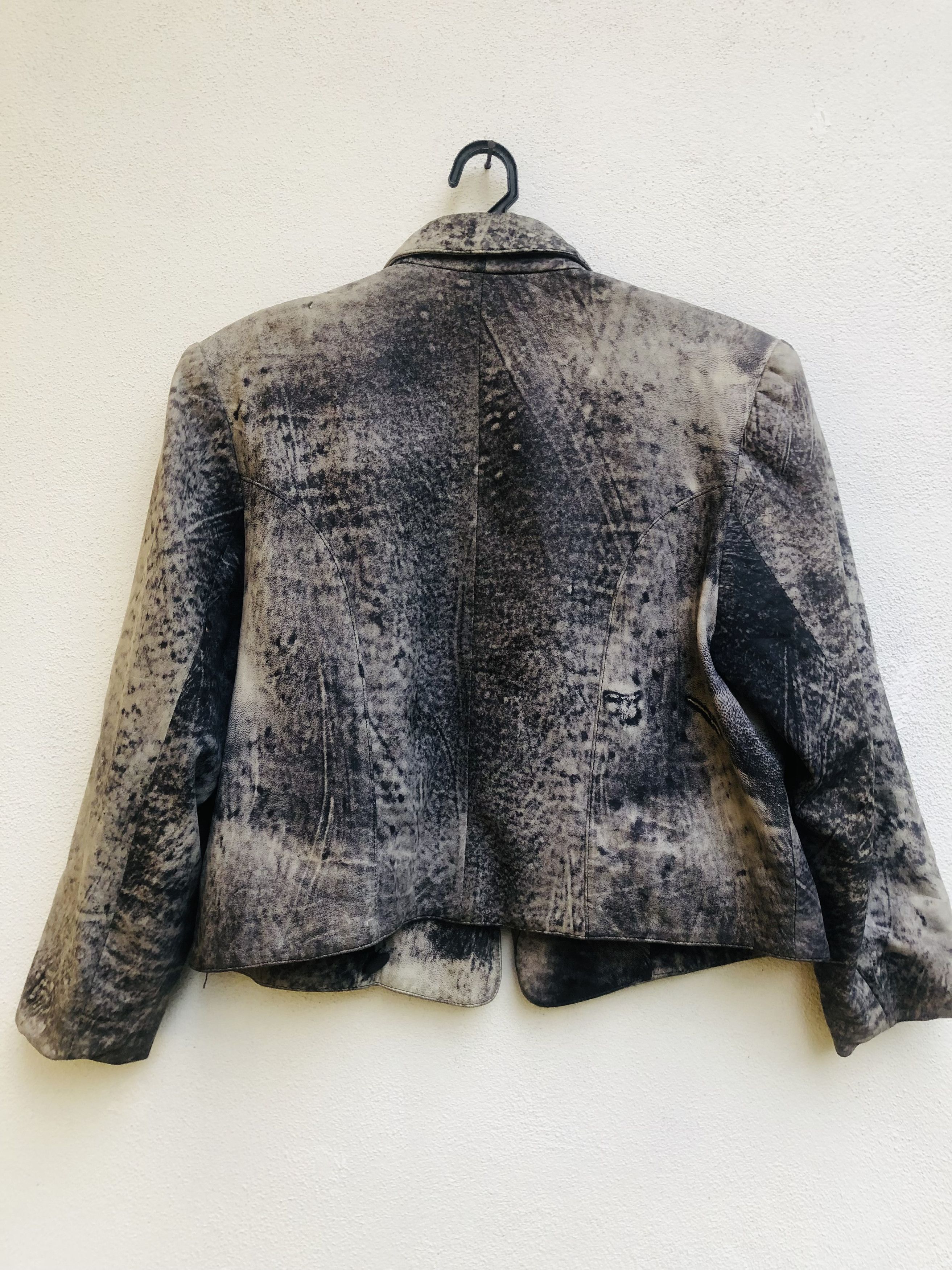Japanese Brand × Vintage Vintage Political Leather Jacket Designed Fashion Style Size US M / EU 48-50 / 2 - 2 Thumbnail