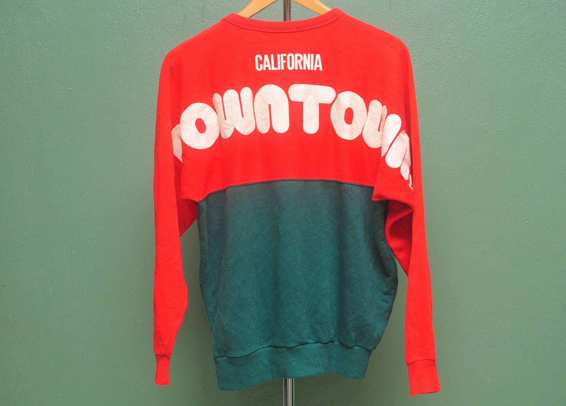 image of Vintage Down Town Boy California Sweetshirt Fashion Style, Men's (Size Medium)