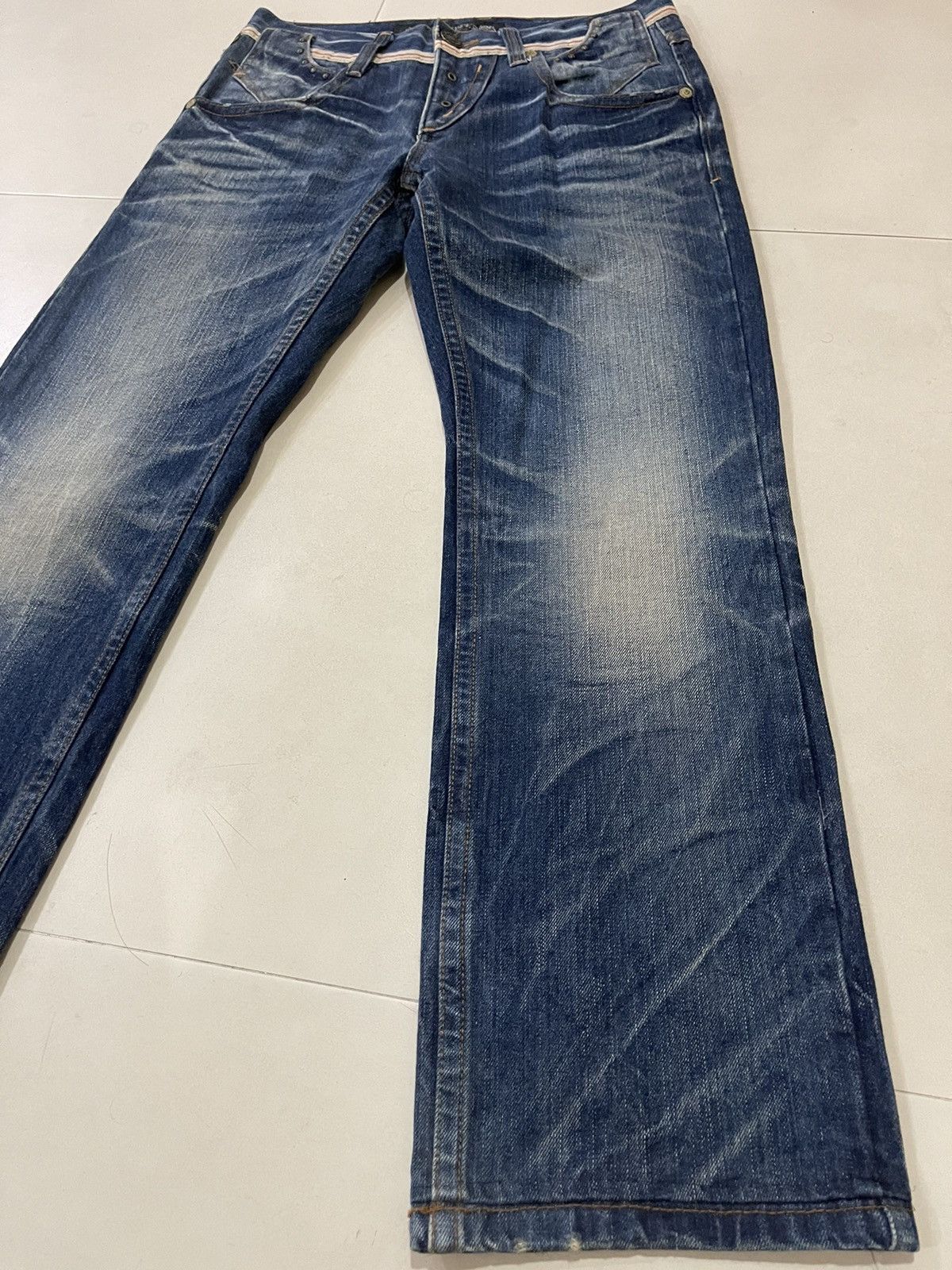 Japanese Brand ❌SUMMER SALE❌ Vtg RED PEPPER DENIM FLARE JEANS STREETWEAR Size US 32 / EU 48 - 8 Thumbnail