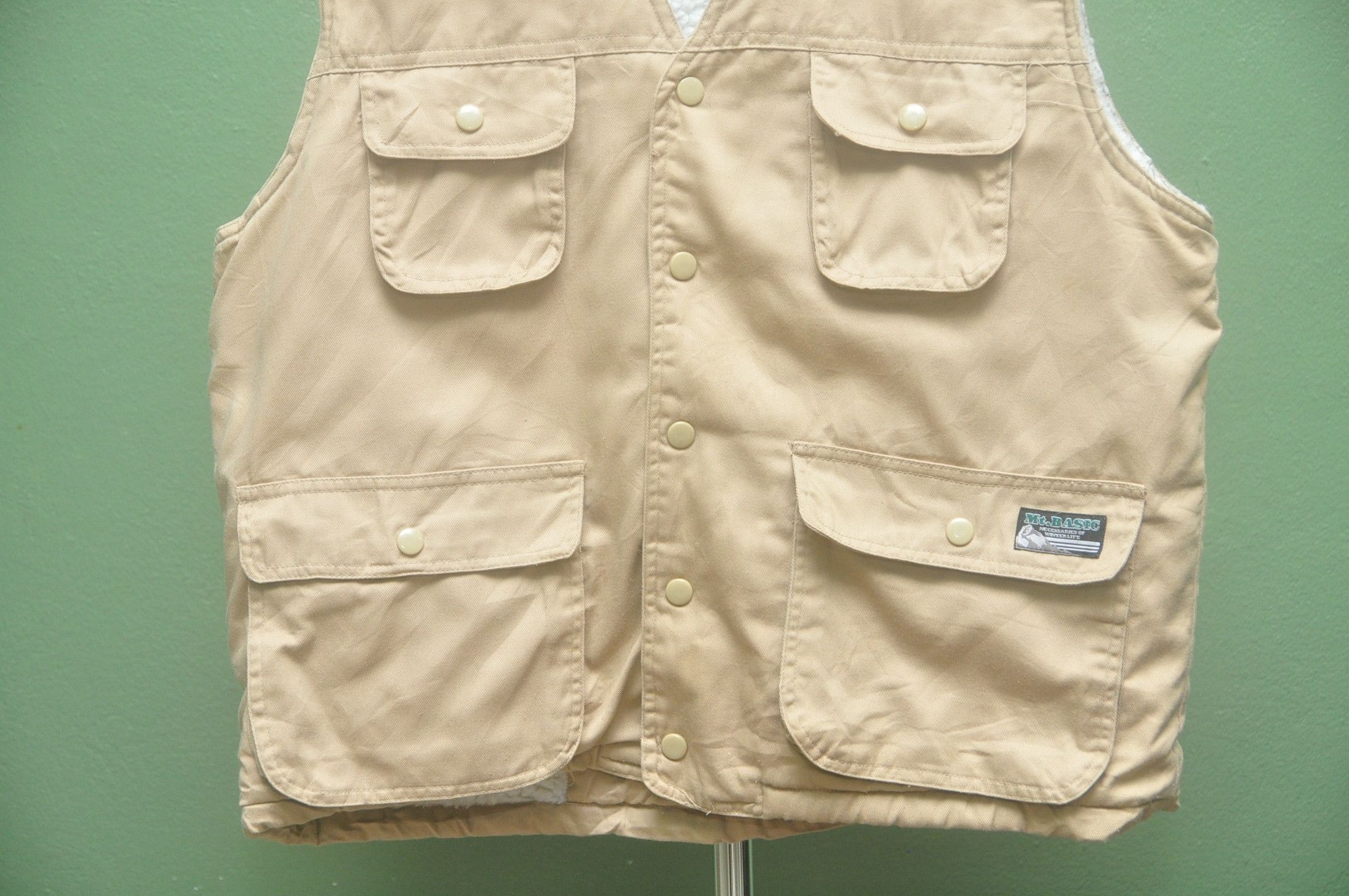 Designer × Japanese Brand × Vintage Vinatge Mt. Basic Japanese Vest Travis Scott Fashion Style Size US L / EU 52-54 / 3 - 4 Thumbnail