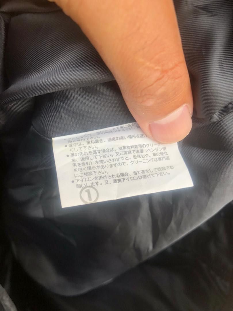 Japanese Brand × Vintage Vintage Leather Pant Designer Fashion Style Black Colour Size US 31 - 10 Thumbnail