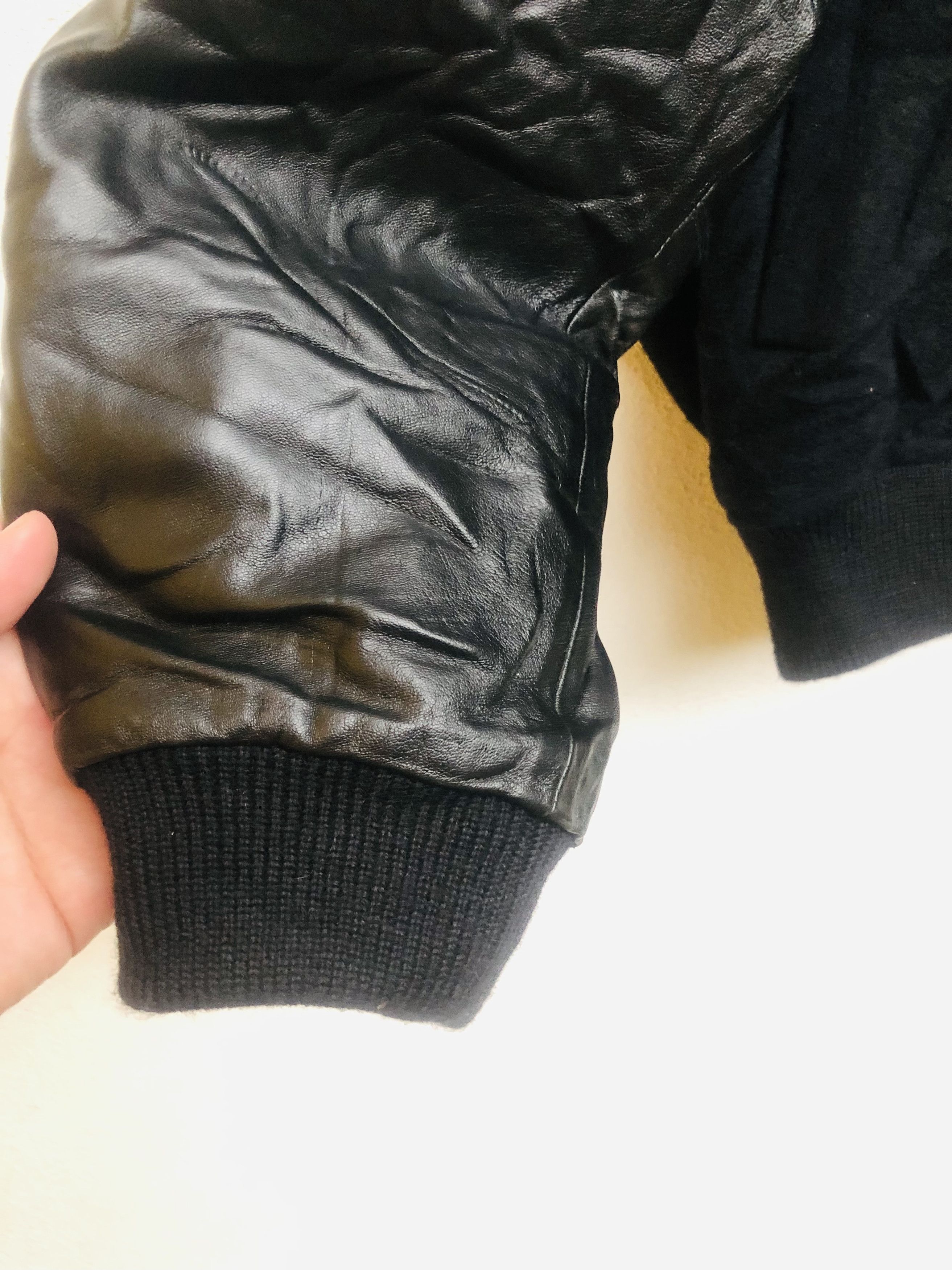 Japanese Brand × Vintage Vintage Bjorn Borg Semi Leather Jacket Fashion Style Size US L / EU 52-54 / 3 - 6 Thumbnail