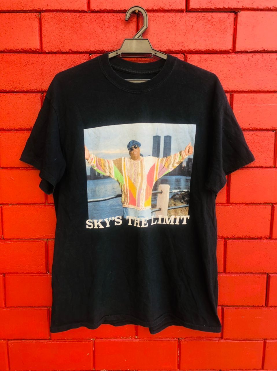 image of The Notorious Big Hip Hop Fashion Style Designer in Black, Men's (Size Large)