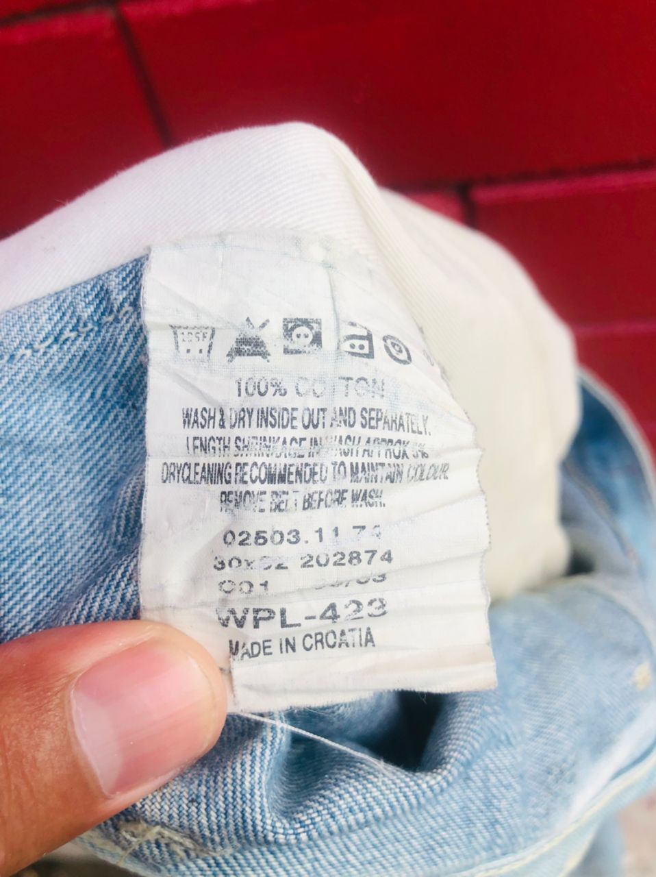 Japanese Brand × Vintage Vintage Levis Holden Distressed Designer Fashion Style Jean Size US 32 / EU 48 - 9 Thumbnail