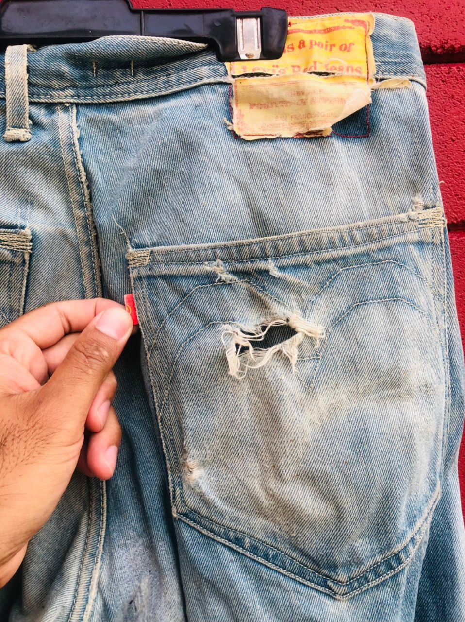 Japanese Brand × Vintage Vintage Levis Holden Distressed Designer Fashion Style Jean Size US 32 / EU 48 - 11 Thumbnail