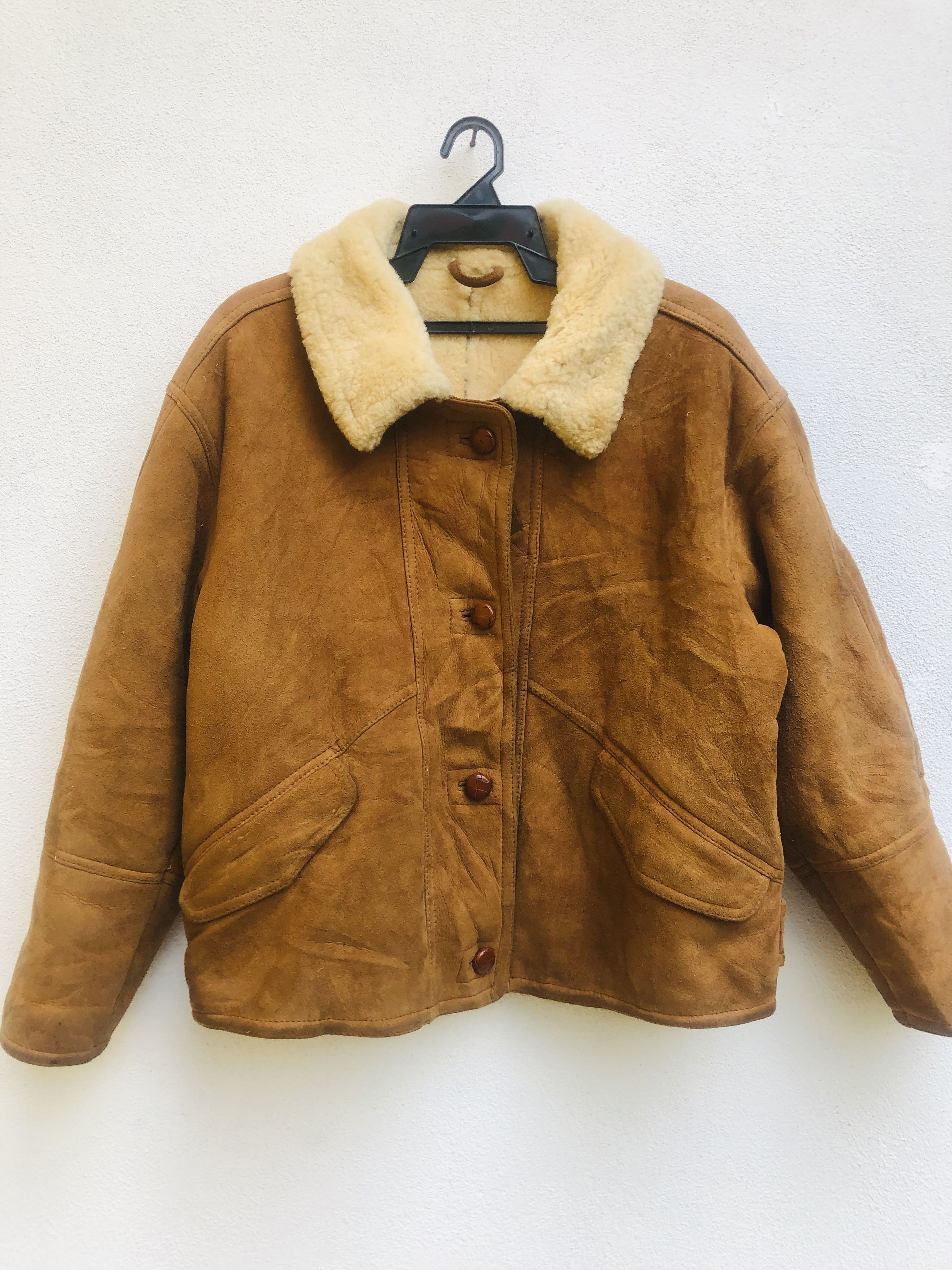 Japanese Brand × Vintage Vintage Palmus Japan Leather Jacket Designer Fashion Style Size US L / EU 52-54 / 3 - 1 Thumbnail