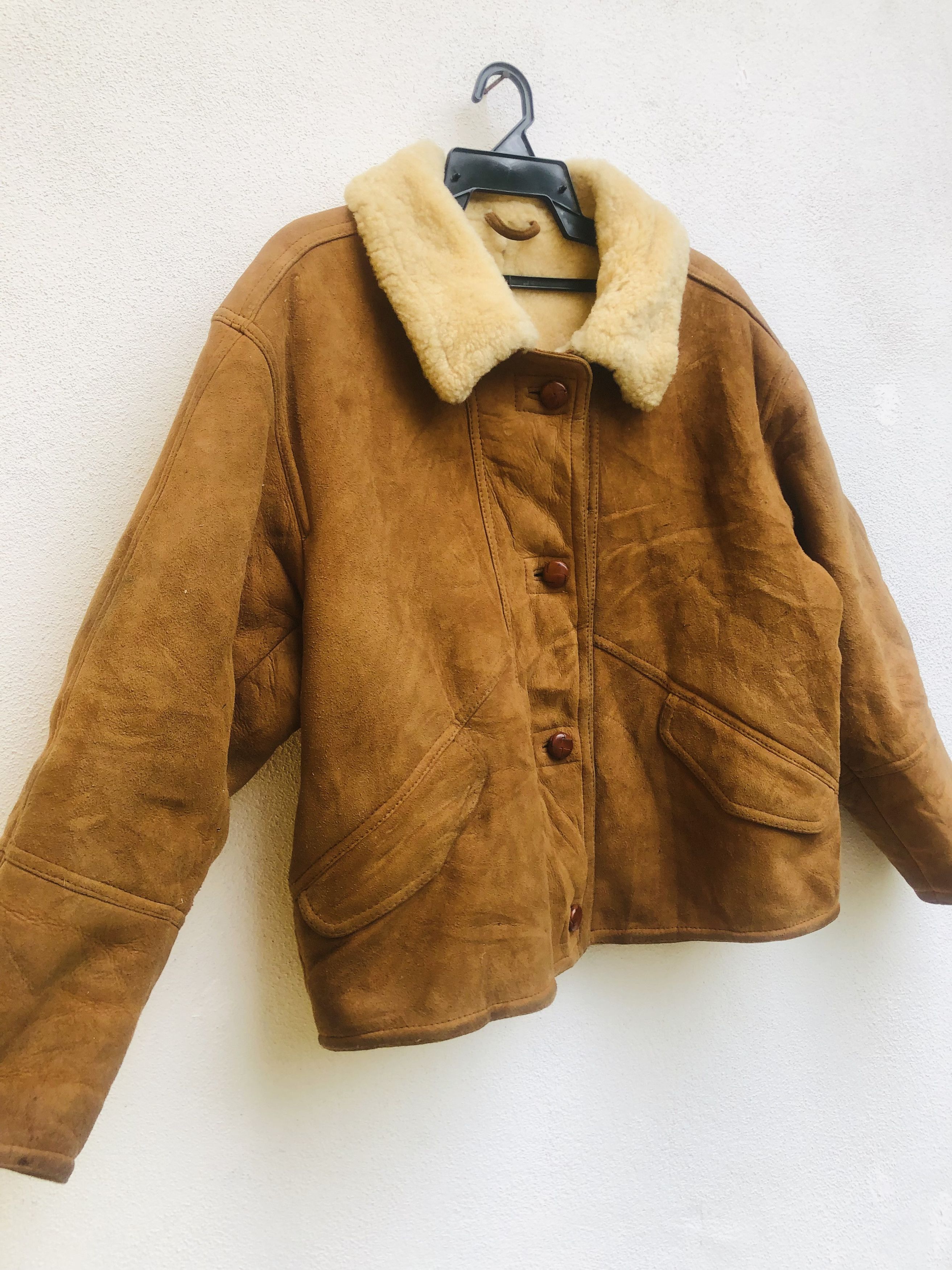 Japanese Brand × Vintage Vintage Palmus Japan Leather Jacket Designer Fashion Style Size US L / EU 52-54 / 3 - 3 Thumbnail