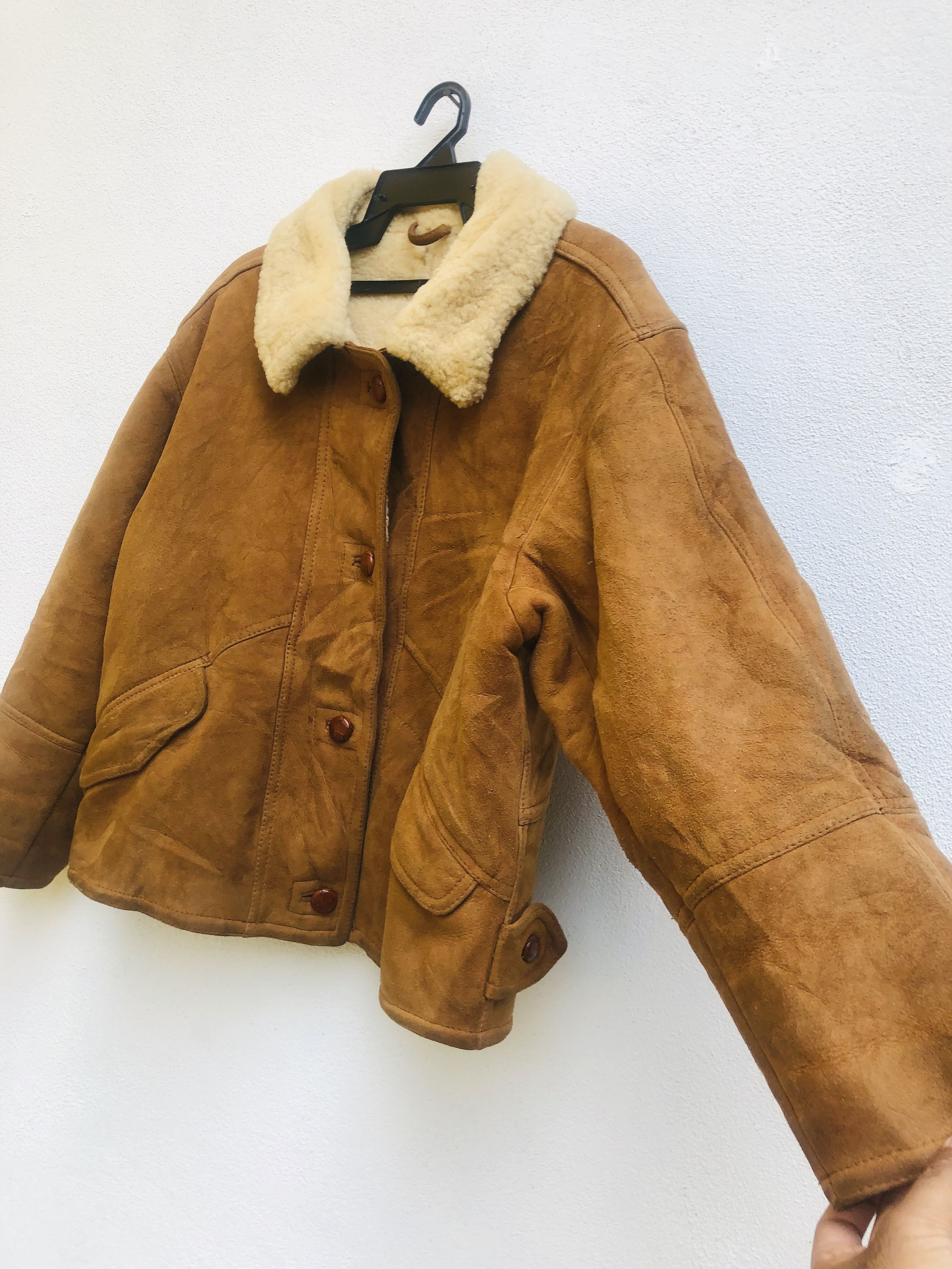 Japanese Brand × Vintage Vintage Palmus Japan Leather Jacket Designer Fashion Style Size US L / EU 52-54 / 3 - 4 Thumbnail