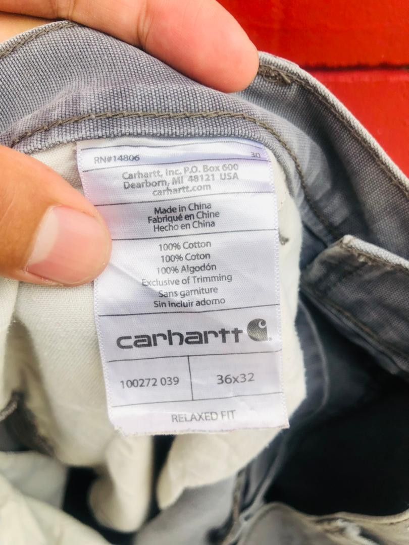 Carhartt × Japanese Brand × Vintage Vintage Carhatt Worker Streetwear Fashion Style Size US 36 / EU 52 - 19 Thumbnail