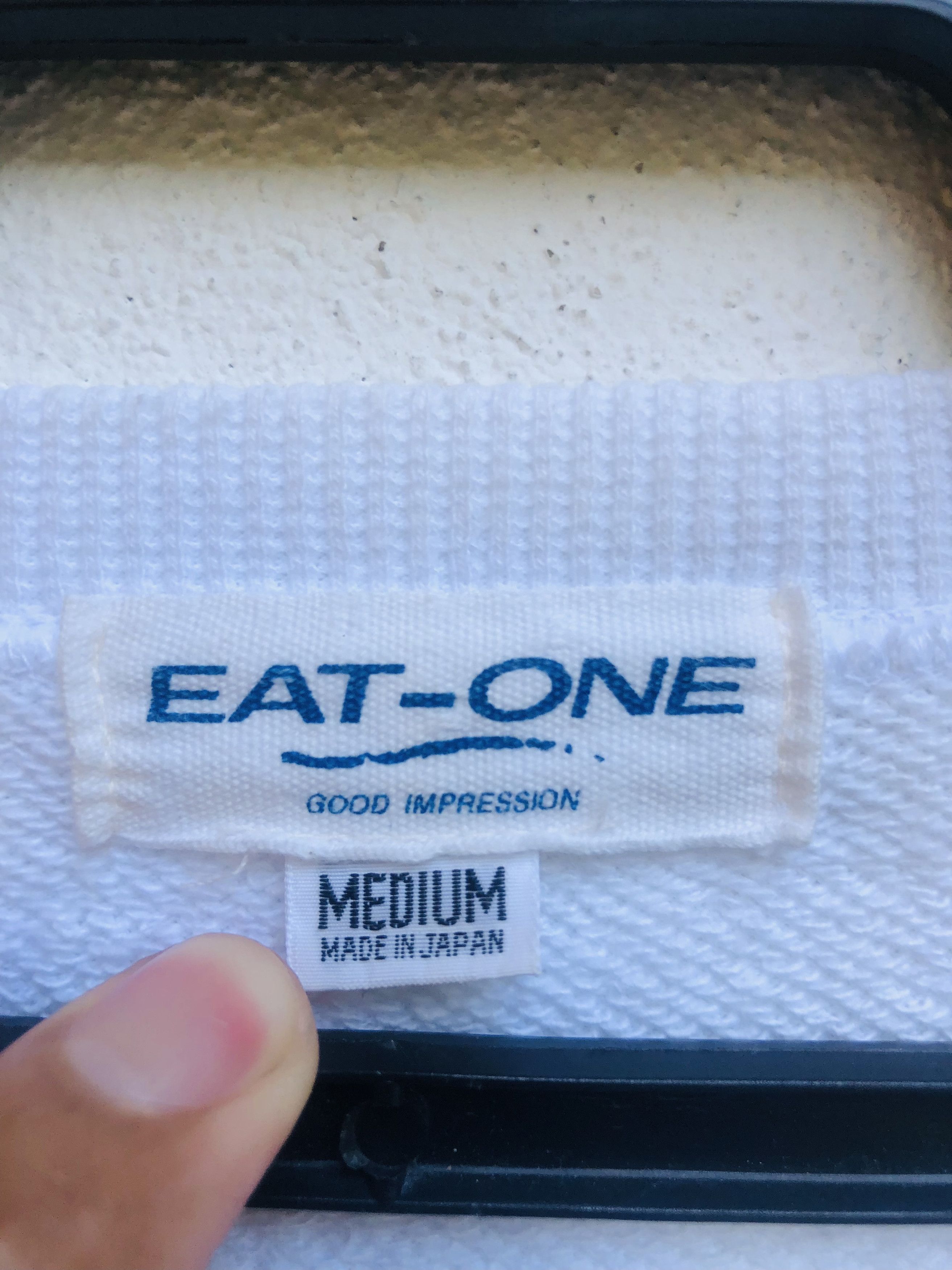 Japanese Brand × Vintage Vintage Eat One Streetwear Fashion Style Sweatshirt Size US M / EU 48-50 / 2 - 6 Thumbnail