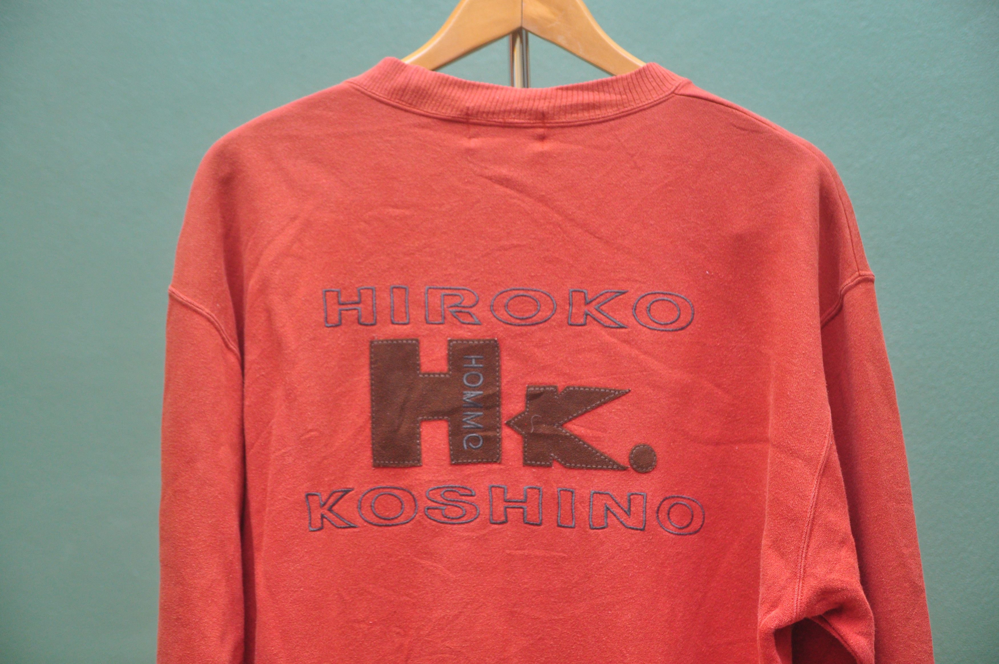 Japanese Brand × Vintage Hiroko Koshino Sweetshirt Japanese Fashion Style Size US L / EU 52-54 / 3 - 3 Thumbnail