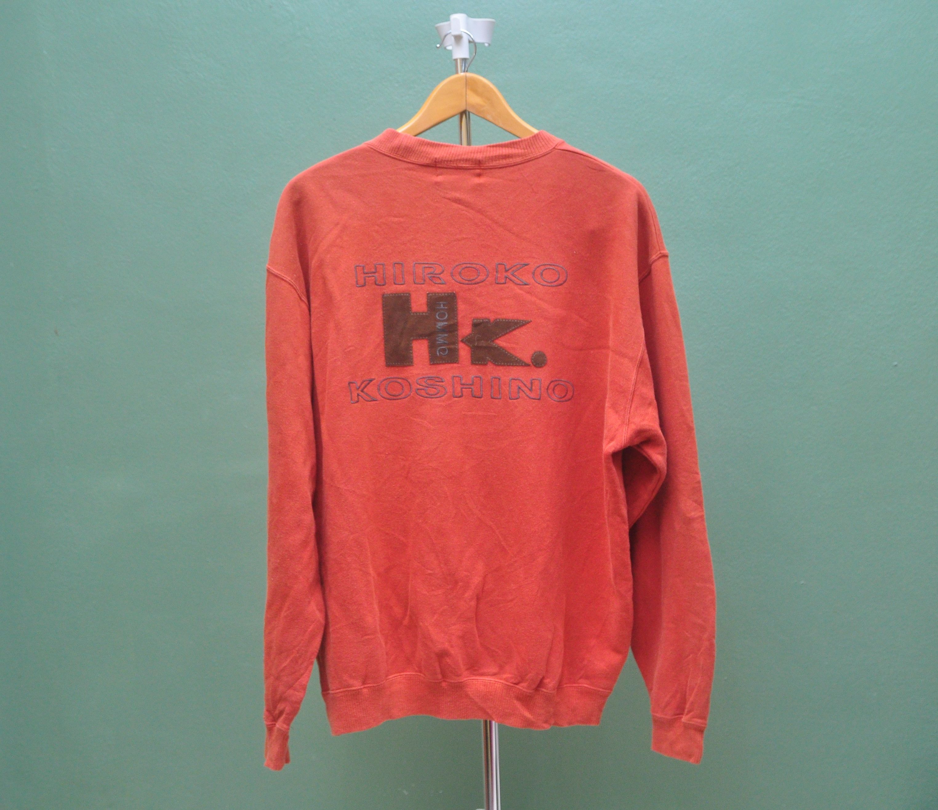 Japanese Brand × Vintage Hiroko Koshino Sweetshirt Japanese Fashion Style Size US L / EU 52-54 / 3 - 1 Thumbnail