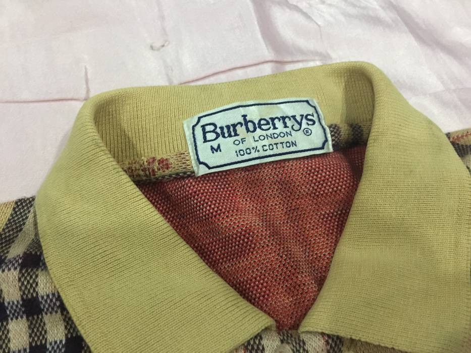 Burberry × Designer × Japanese Brand Vintage Burberrys Of London Monogram Zucca Shirt Size US L / EU 52-54 / 3 - 3 Thumbnail