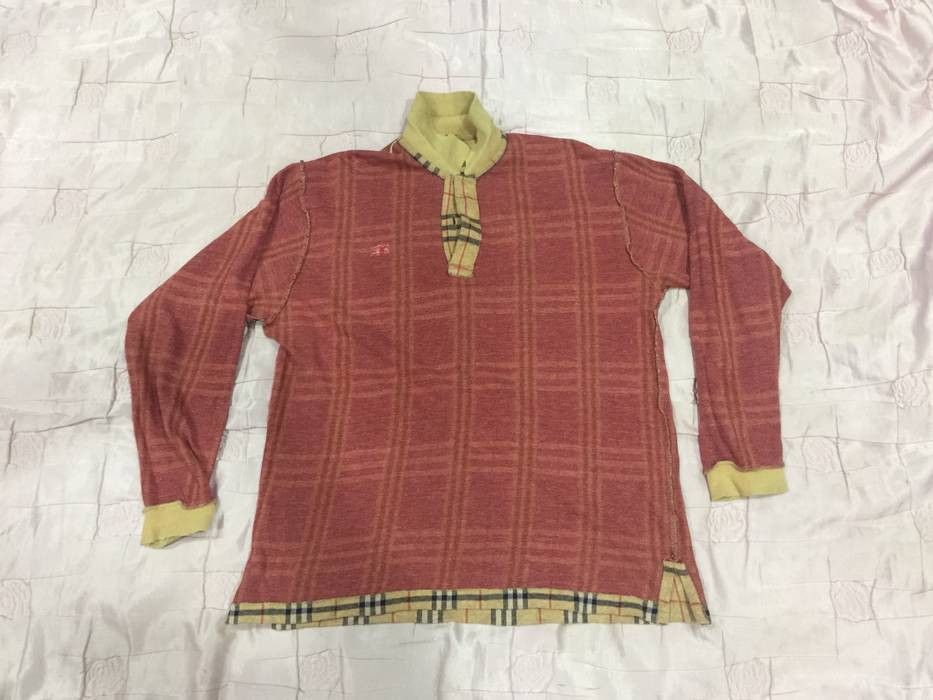Burberry × Designer × Japanese Brand Vintage Burberrys Of London Monogram Zucca Shirt Size US L / EU 52-54 / 3 - 6 Thumbnail
