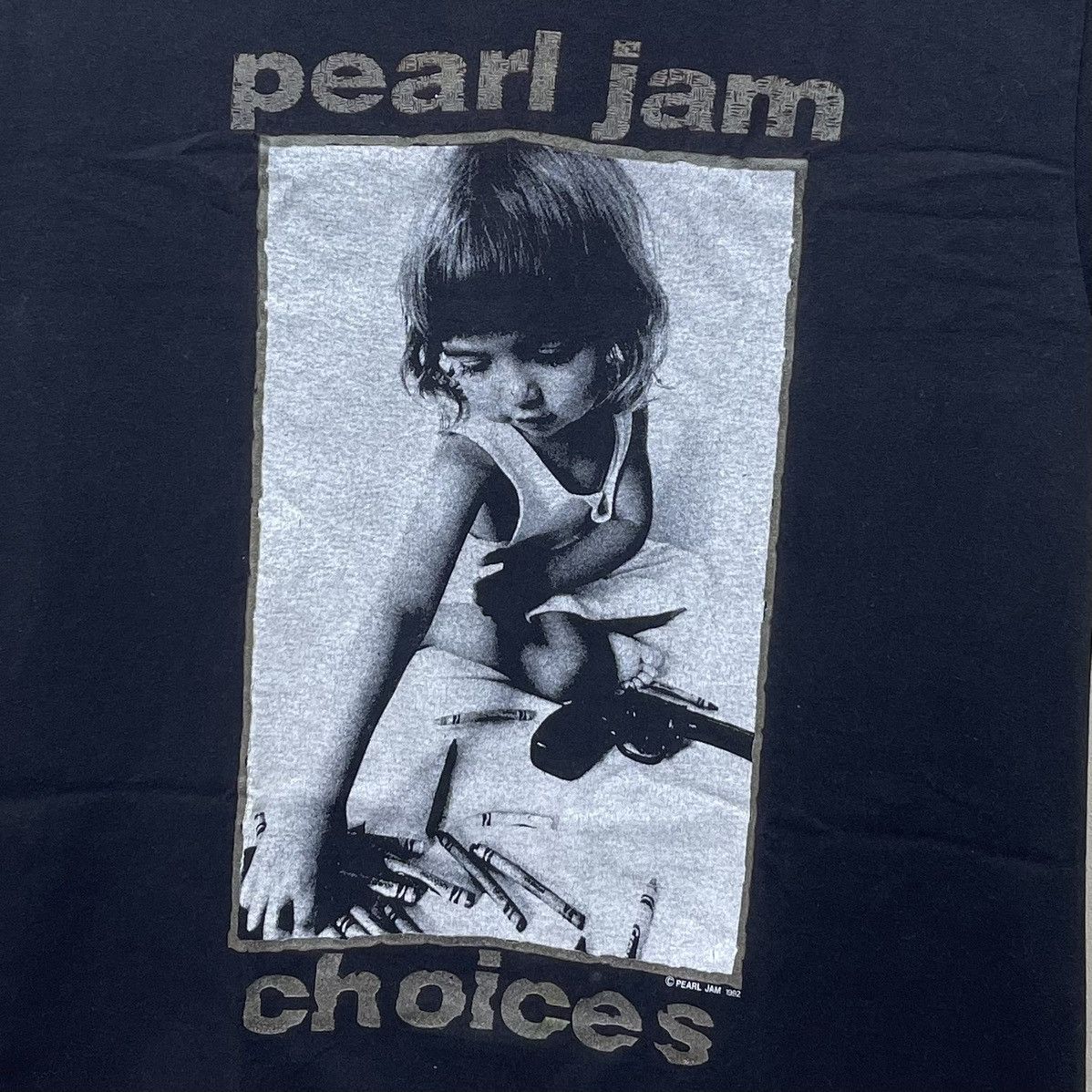 Band Tees × Vintage Vintage Pearl Jam T-Shirt As Seen On Dennis Rodman Size US L / EU 52-54 / 3 - 3 Thumbnail