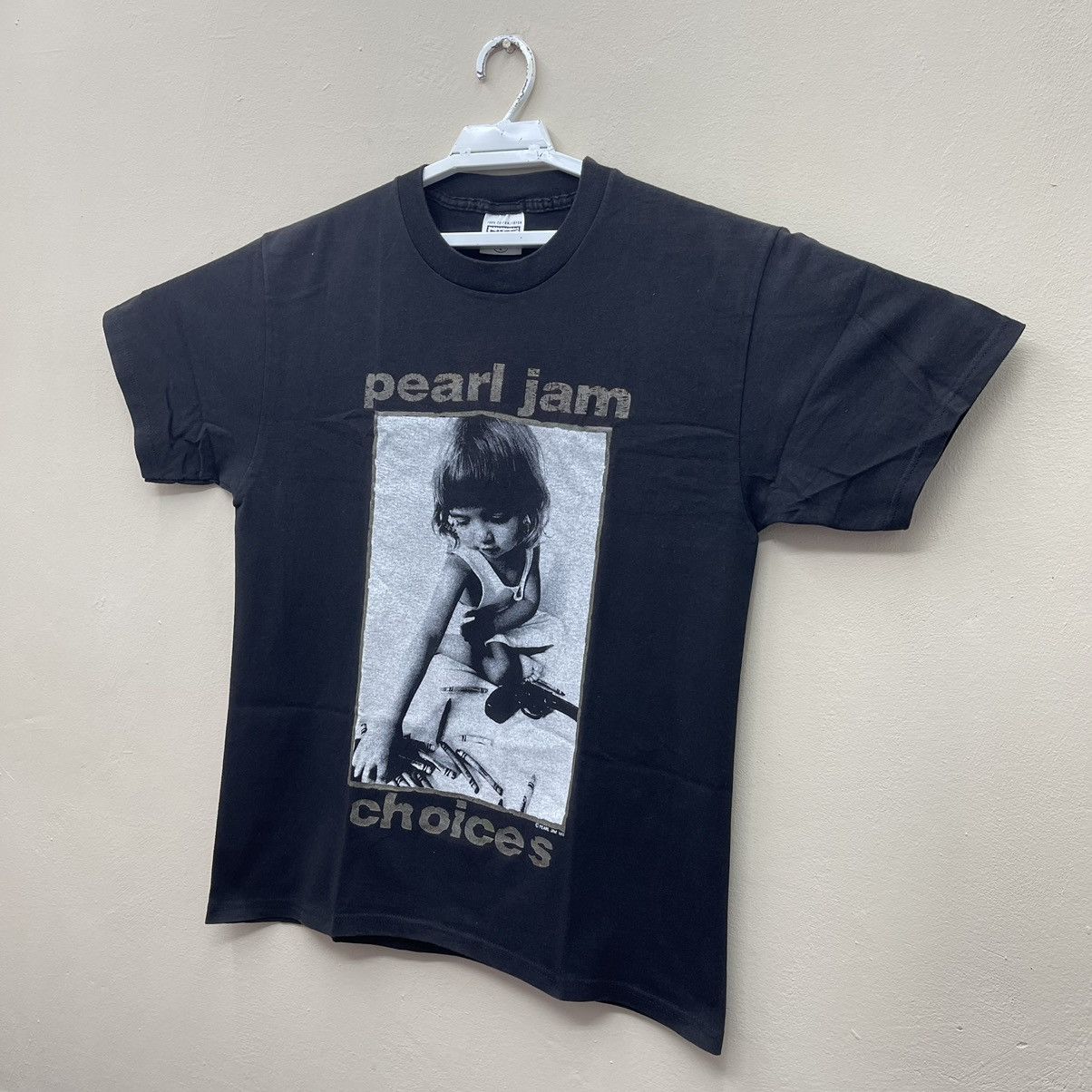 Band Tees × Vintage Vintage Pearl Jam T-Shirt As Seen On Dennis Rodman Size US L / EU 52-54 / 3 - 6 Thumbnail