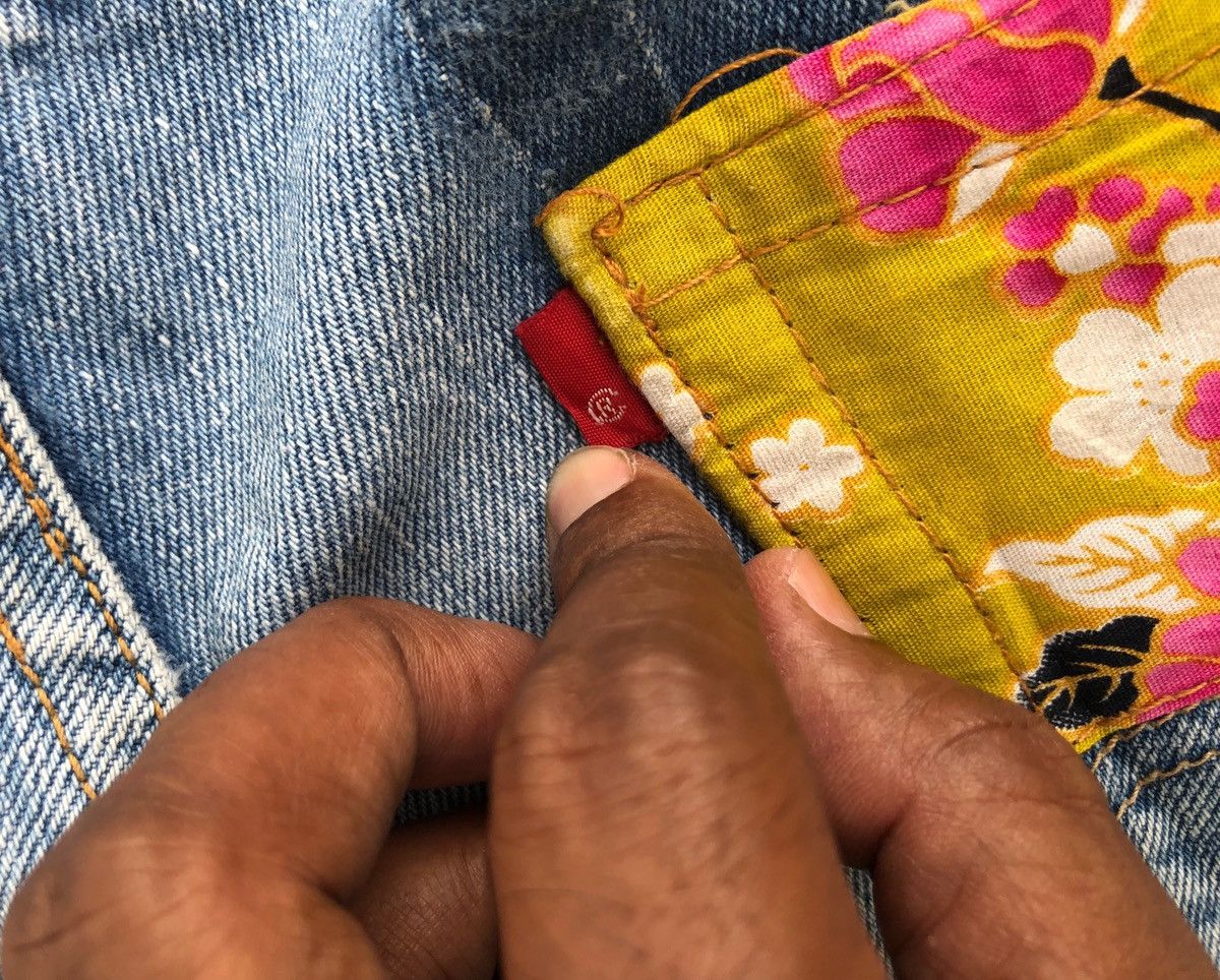 Japanese Brand 🔥Japanese Patchwork Distressed Jeans🔥 Size US 36 / EU 52 - 7 Thumbnail
