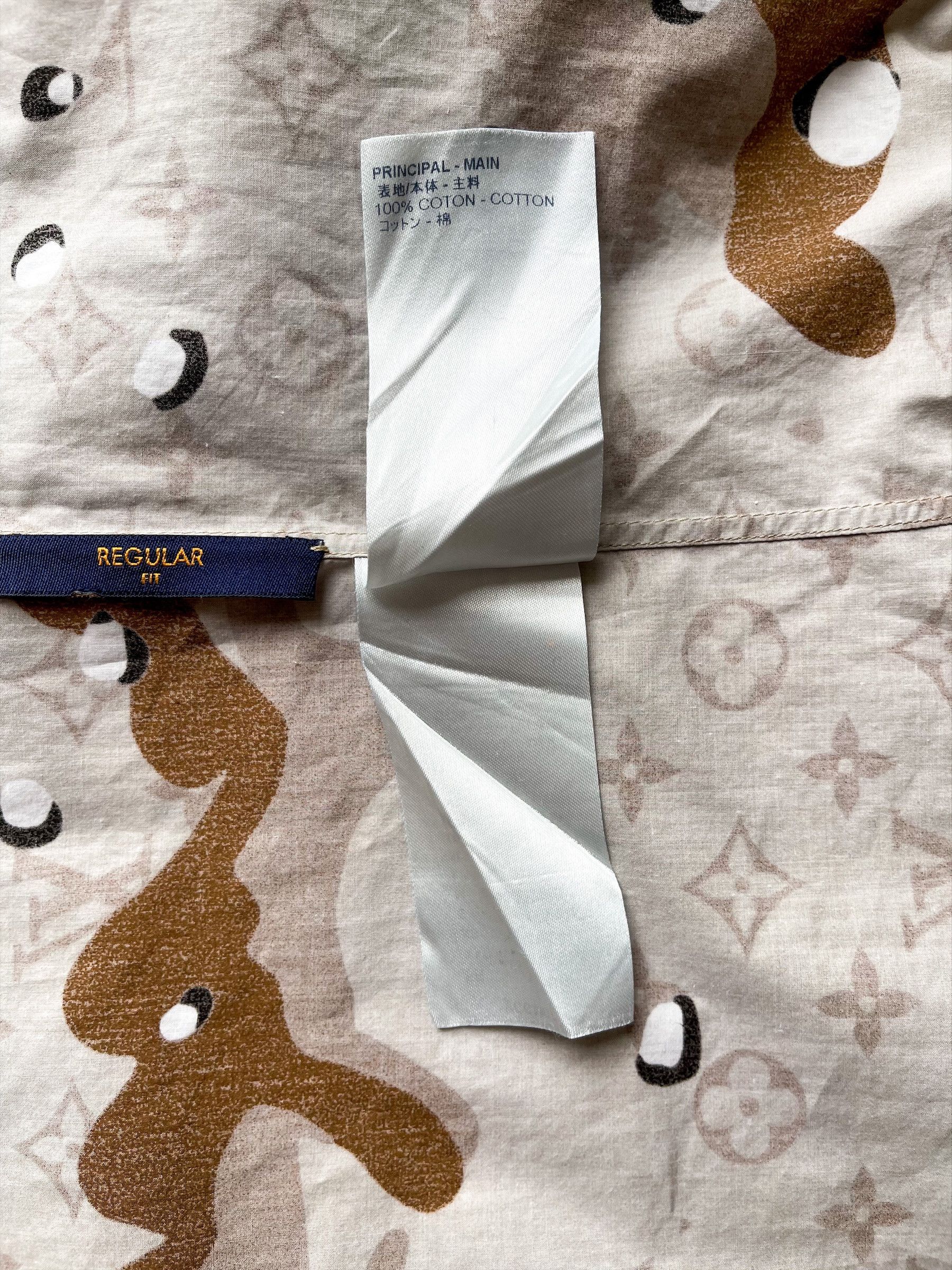 Louis Vuitton Louis Vuitton Desert Camo Button Up Shirt Size US M / EU 48-50 / 2 - 6 Thumbnail